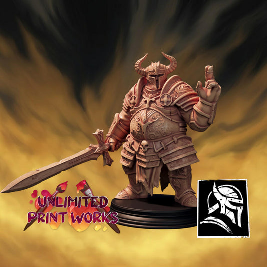 Gojir Quiet Miniature - 28mm / 32mm / 36mm / 75mm - HardWitch Games - Resin Printed Figure for TTRPGs and Board Games