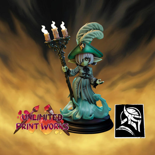 Undy Spectral Miniature (Standard & NSFW) - 28mm / 32mm / 36mm / 75mm - HardWitch Games - Resin Printed Figure for TTRPGs and Board Games