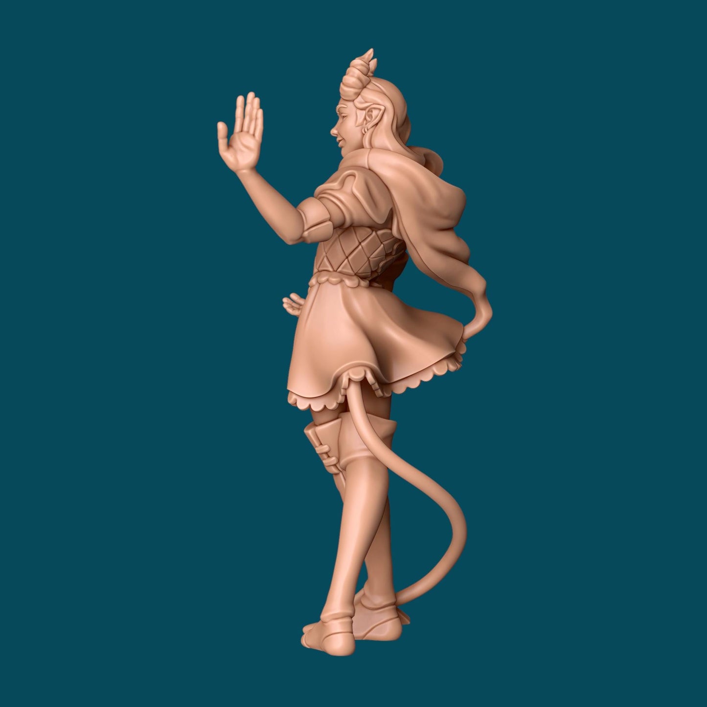 Tango & Syrre Miniature - Awkward Penguin’s Minis - 28mm / 32mm / 36mm - Resin Printed Figure for TTRPGs and Painting