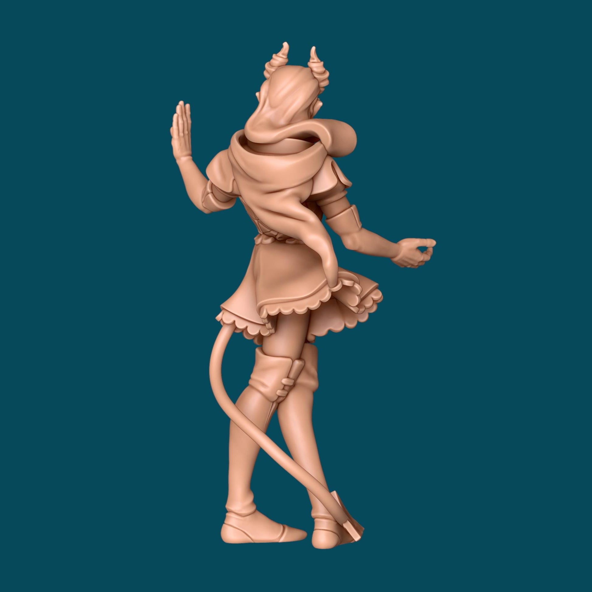Tango & Syrre Miniature - Awkward Penguin’s Minis - 28mm / 32mm / 36mm - Resin Printed Figure for TTRPGs and Painting