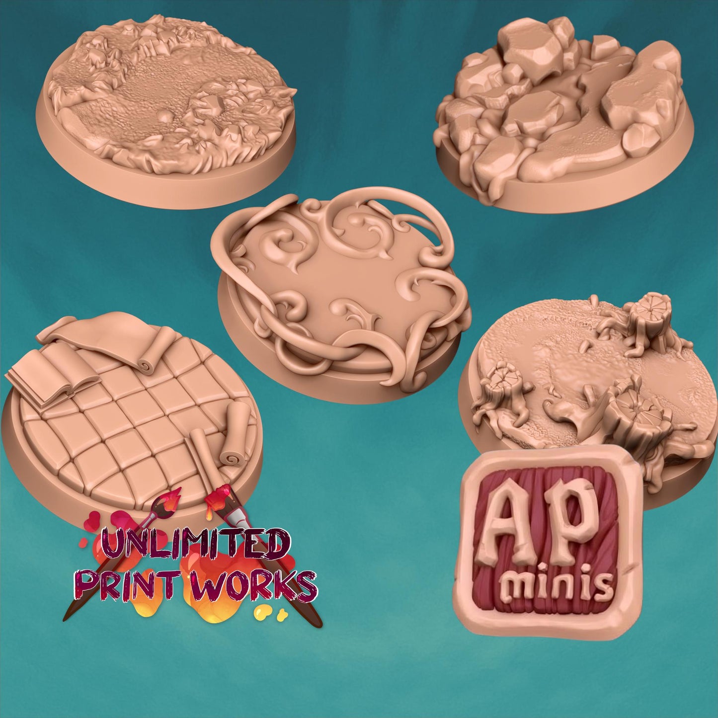 Variety Bases II - 25mm / 32mm / 36mm - Awkward Penguin