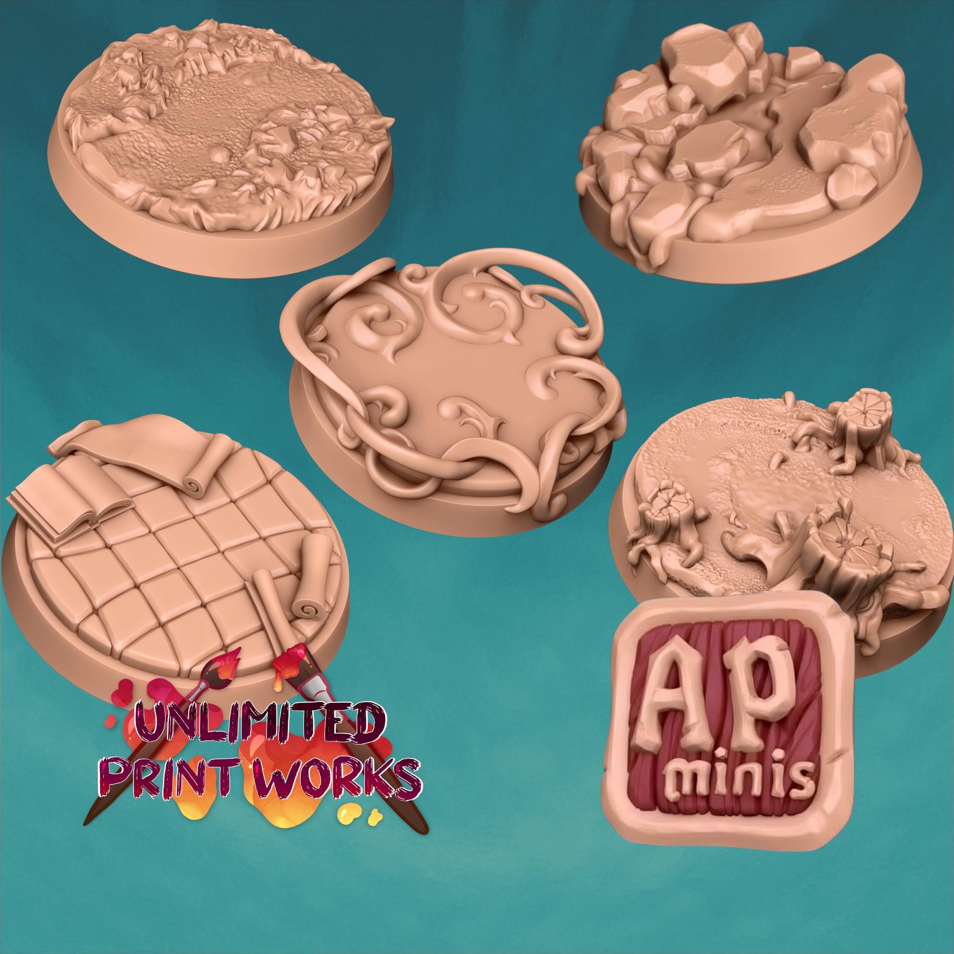 Variety Bases II - 25mm / 32mm / 36mm - Awkward Penguin
