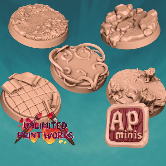 Variety Bases II - 25mm / 32mm / 36mm - Awkward Penguin