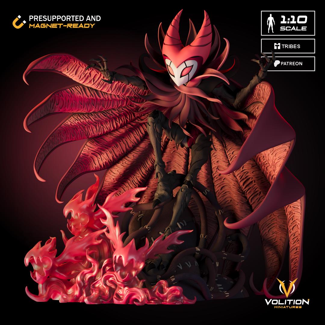 King of Dark Dreams Figure - 28mm / 32mm / 36mm / 1:10 - Volition Miniatures - Resin Printed Figurine for TTRPGs and Board Games