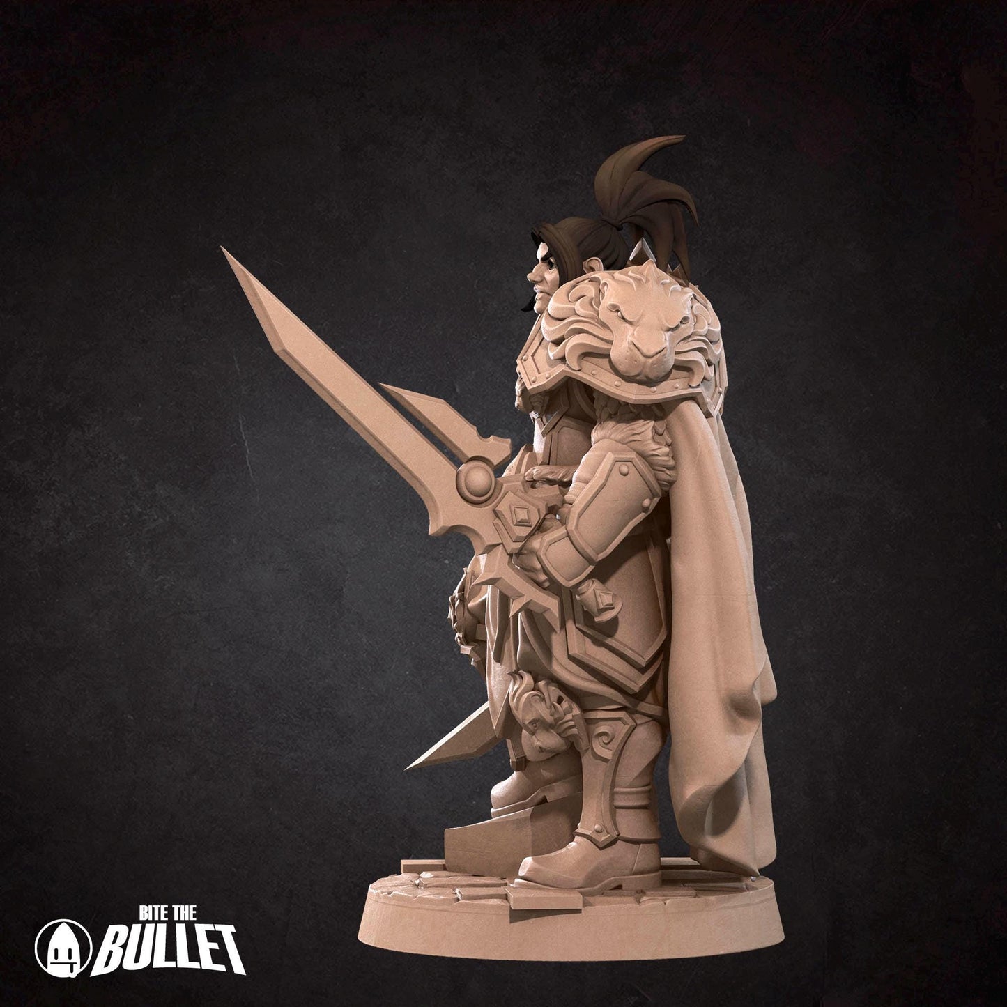 Alliance High King Miniature (2 Variations) - 28mm / 32mm / 36mm - Bite the Bullet - Resin Printed Figure for D&D, TTRPGs, and Board Games