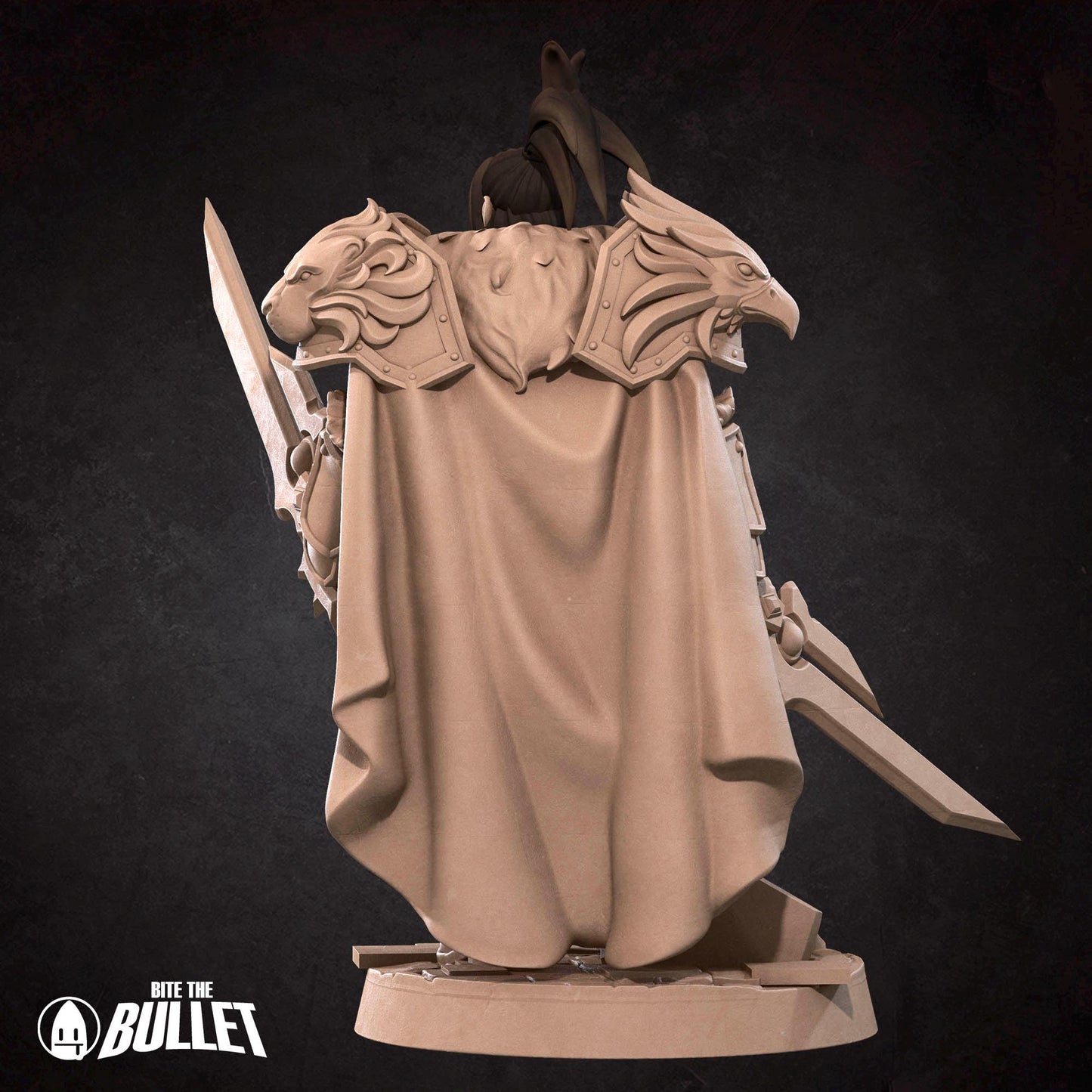 Alliance High King Miniature (2 Variations) - 28mm / 32mm / 36mm - Bite the Bullet - Resin Printed Figure for D&D, TTRPGs, and Board Games