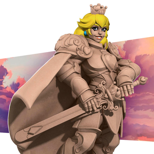 Lady Peony Miniature - 28mm / 32mm / 36mm - Bite the Bullet - Resin Printed Figure for D&D, TTRPGs, and Board Games