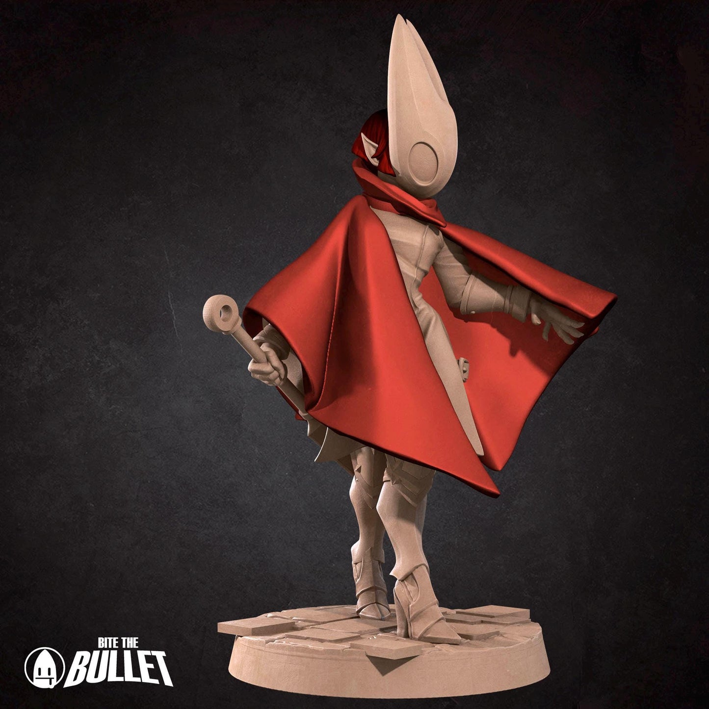 Scarlet Needle Miniature (2 Variations) - 28mm / 32mm / 36mm - Bite the Bullet - Resin Printed Figure for D&D, TTRPGs, and Board Games