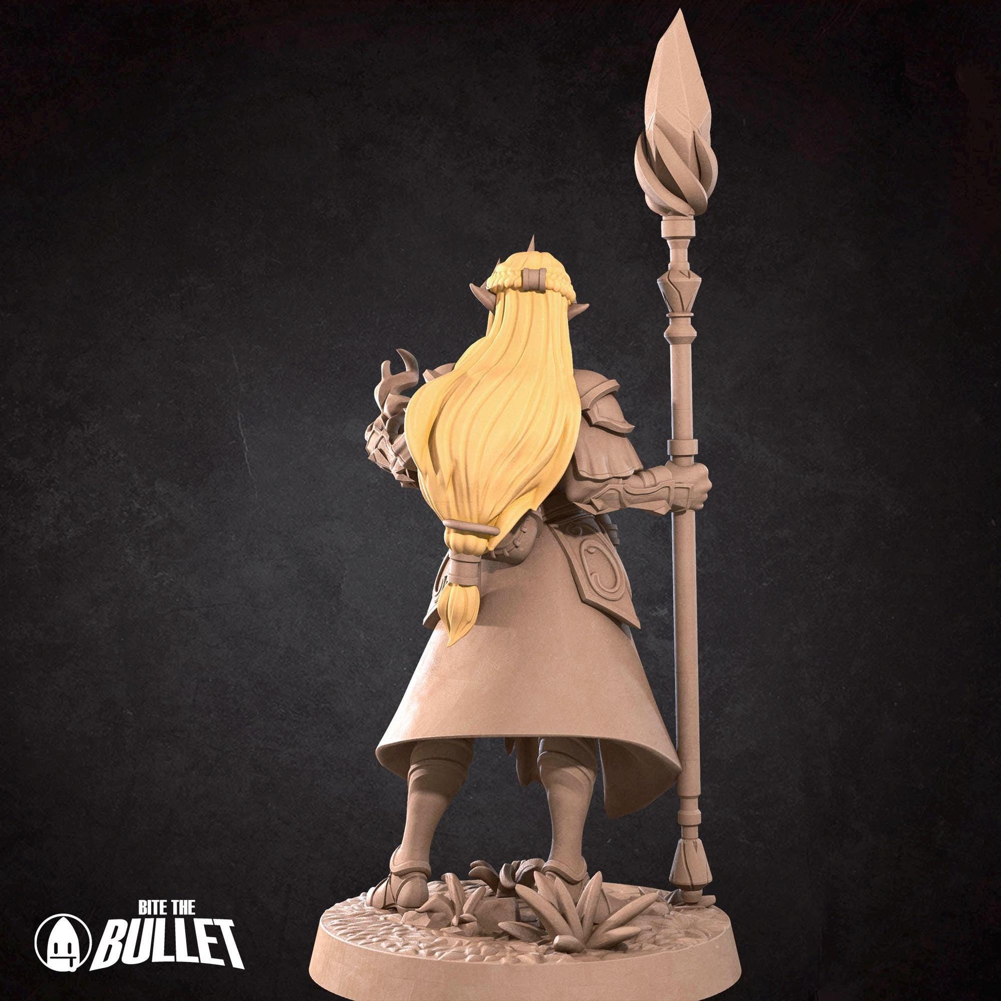 Zeruda Miniature - 28mm / 32mm / 36mm - Bite the Bullet - Resin Printed Figure for D&D, TTRPGs, and Board Games
