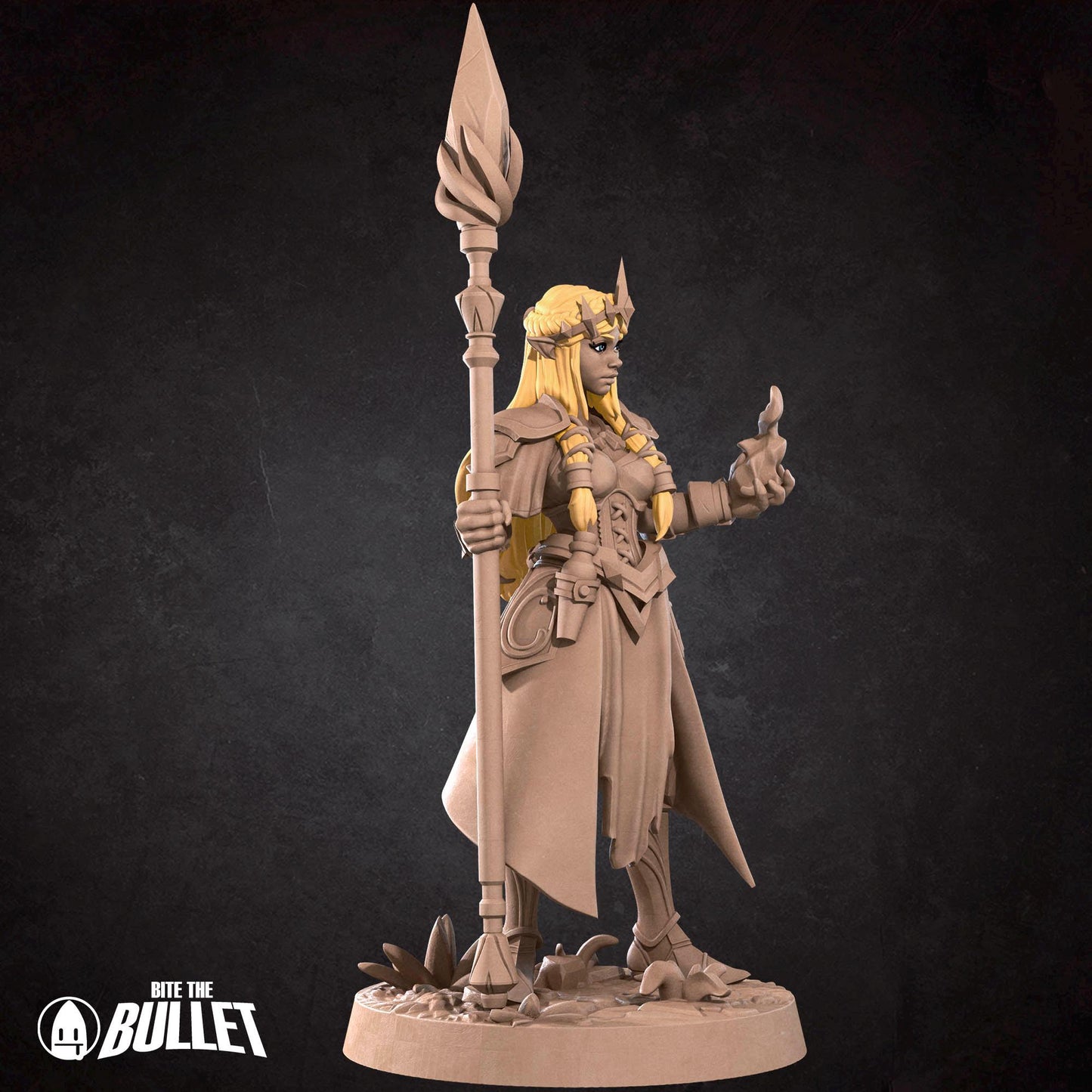 Zeruda Miniature - 28mm / 32mm / 36mm - Bite the Bullet - Resin Printed Figure for D&D, TTRPGs, and Board Games