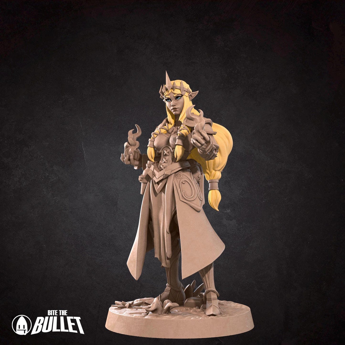 Zeruda Miniature - 28mm / 32mm / 36mm - Bite the Bullet - Resin Printed Figure for D&D, TTRPGs, and Board Games