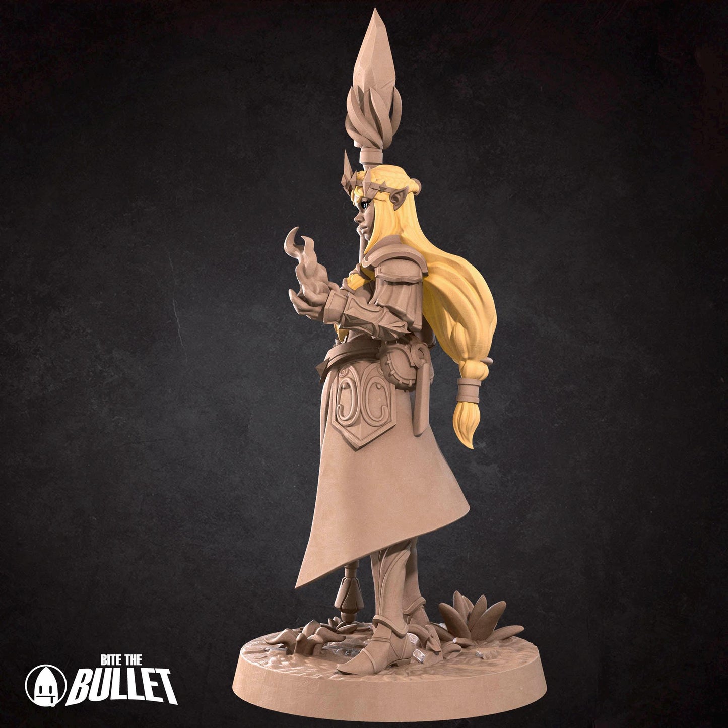 Zeruda Miniature - 28mm / 32mm / 36mm - Bite the Bullet - Resin Printed Figure for D&D, TTRPGs, and Board Games