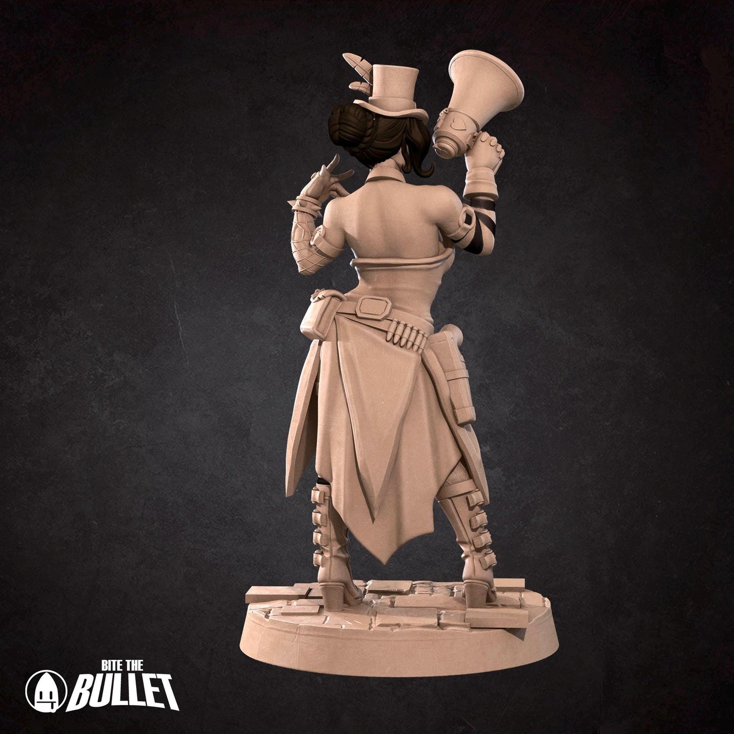 Roxy Miniature (Standard & NSFW Variations) - 28mm / 32mm / 36mm - Bite the Bullet - Resin Printed Figure for TTRPGs and Board Games