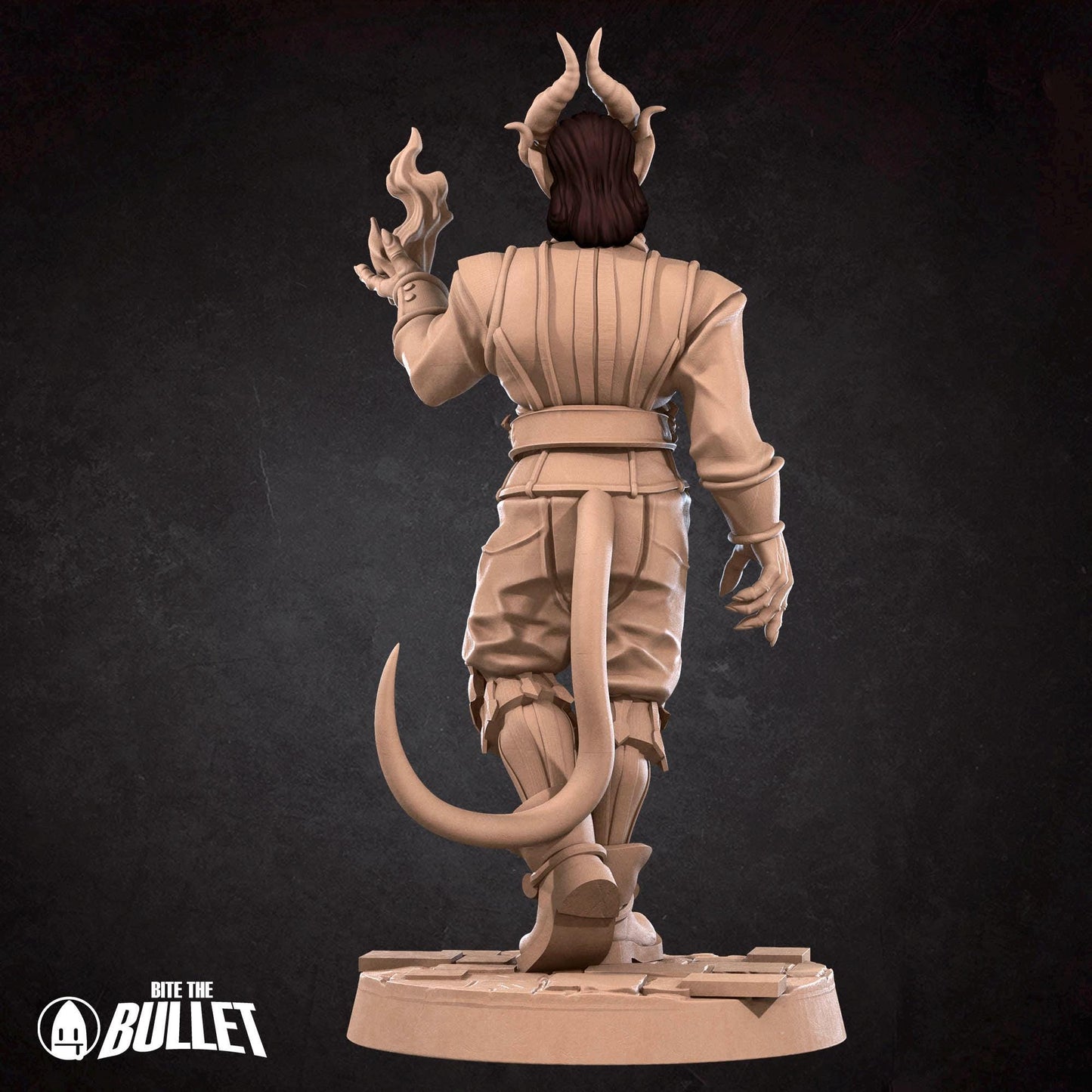 Cambion Devil Miniature (2 Variations) - 28mm / 32mm / 36mm - Bite the Bullet - Resin Printed Figure for D&D, TTRPGs, and Board Games