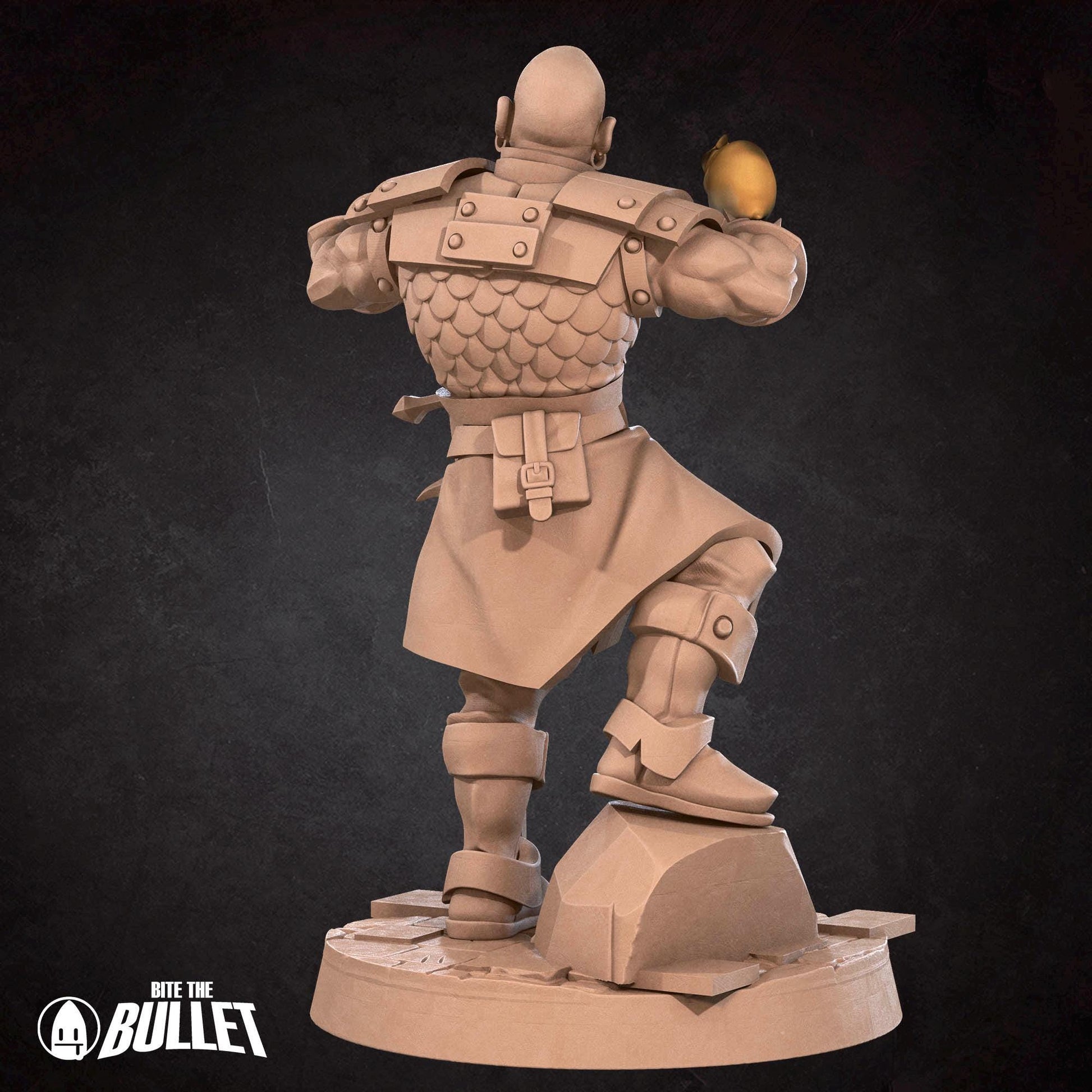 Human Ranger Miniature - 28mm / 32mm / 36mm - Bite the Bullet - Resin Printed Figure for D&D, TTRPGs, and Board Games