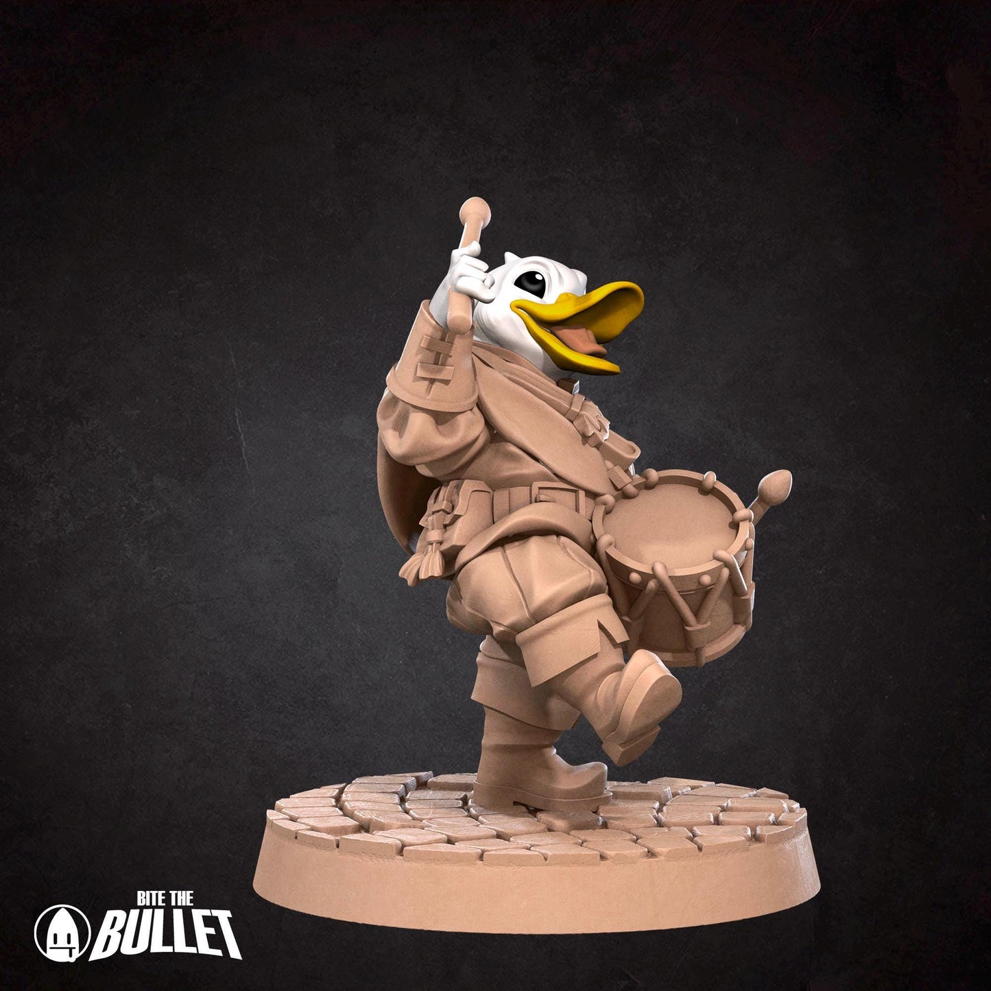 Duckfolk Bard Miniature - 28mm / 32mm / 36mm - Bite the Bullet - Resin Printed Figure for D&D, TTRPGs, and Board Games