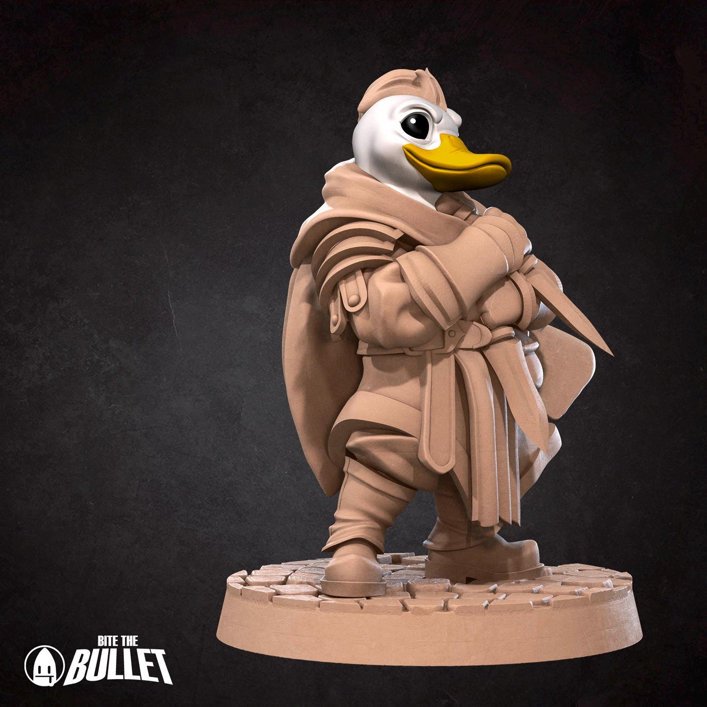 Duckfolk Rogue Miniature - 28mm / 32mm / 36mm - Bite the Bullet - Resin Printed Figure for D&D, TTRPGs, and Board Games