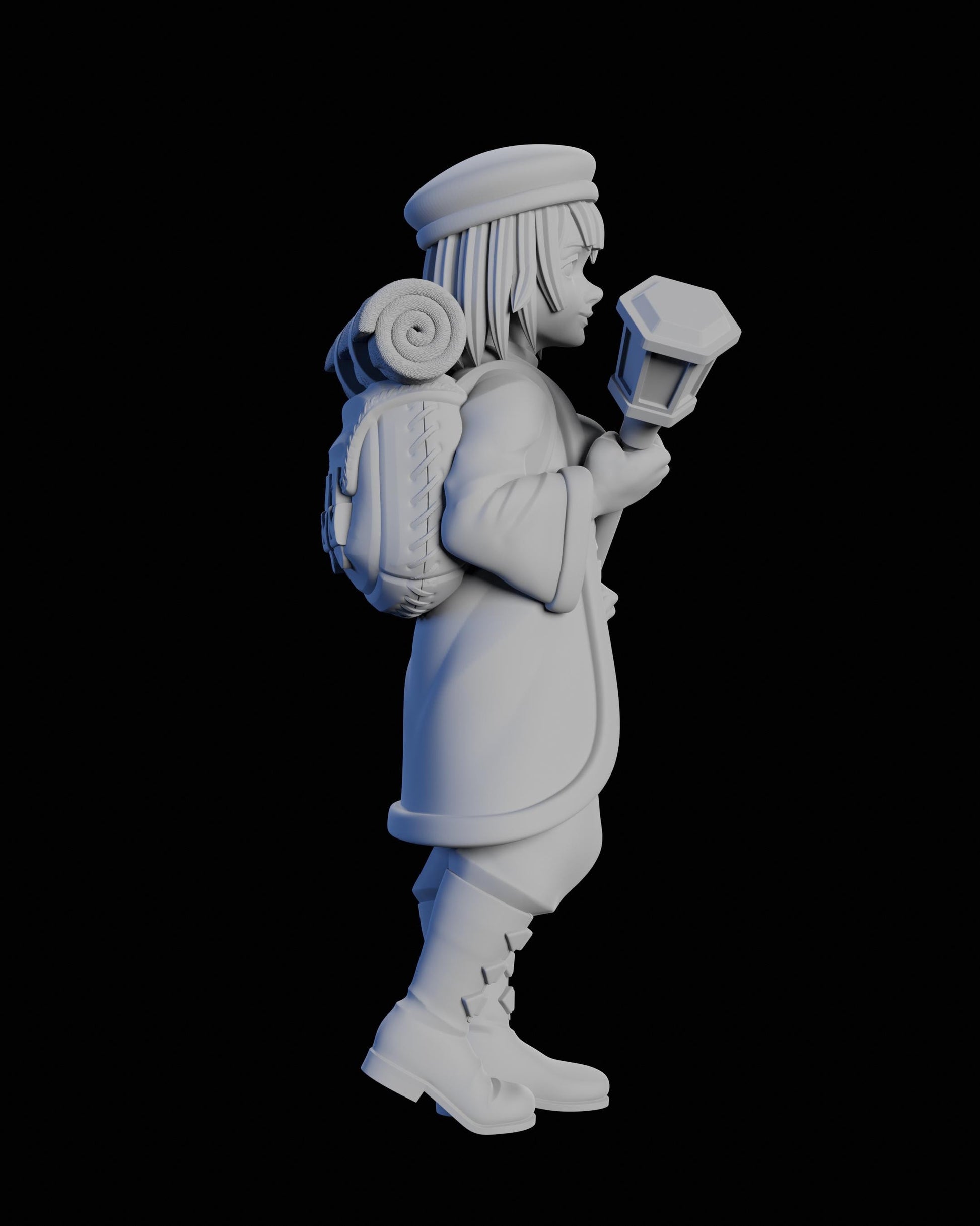 Kindly Cleric Miniature - 28mm / 32mm / 36mm / 75mm - Ethan Savage Studios - Unpainted Resin Printed Figure for D&D, TTRPGs, and Board Games