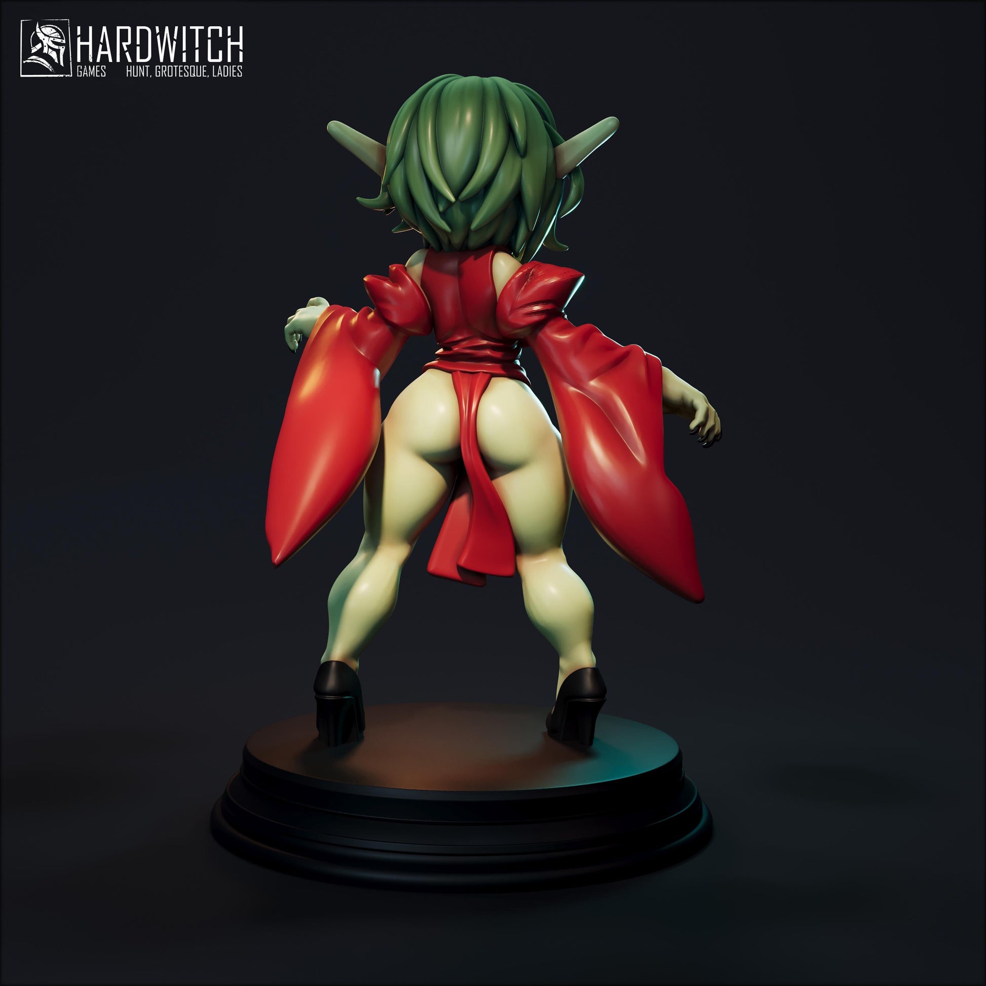 Martisha Miniature (Standard & NSFW) - 28mm / 32mm / 36mm / 75mm - HardWitch Games - Resin Printed Figure for TTRPGs and Board Games