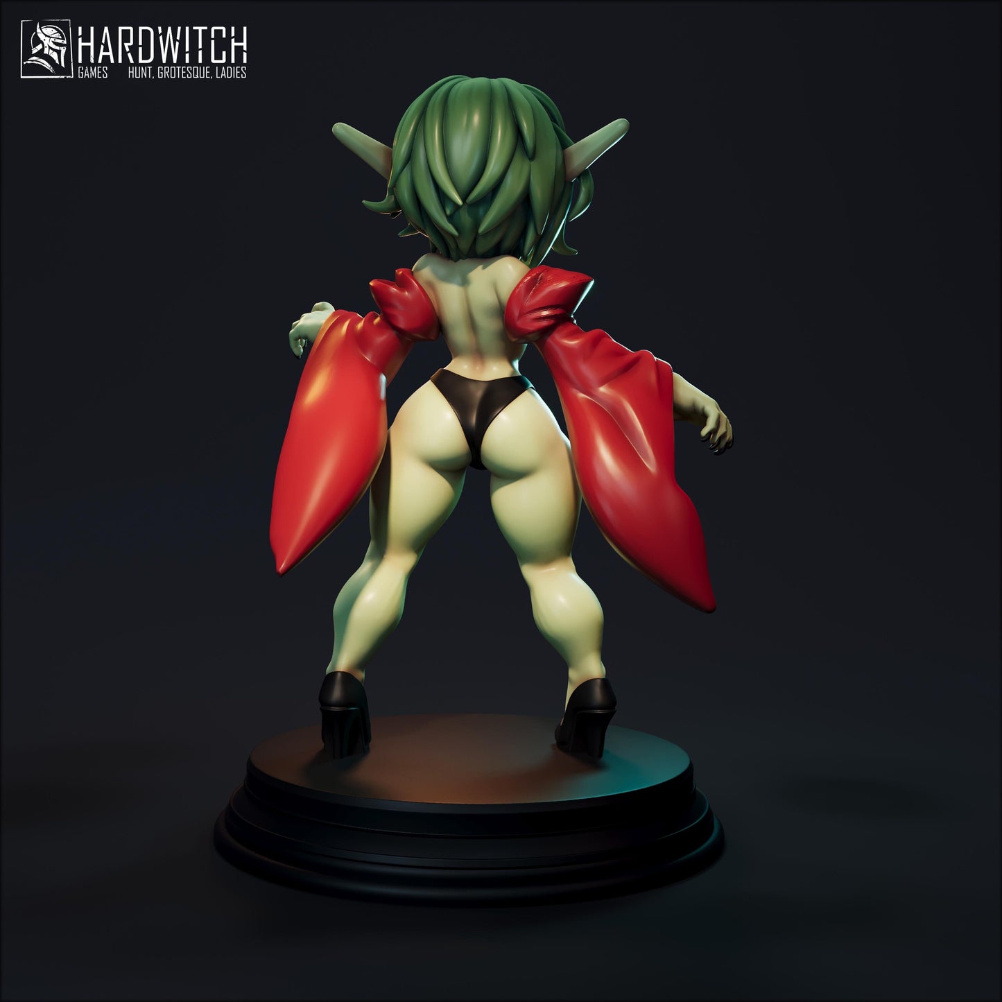 Martisha Miniature (Standard & NSFW) - 28mm / 32mm / 36mm / 75mm - HardWitch Games - Resin Printed Figure for TTRPGs and Board Games