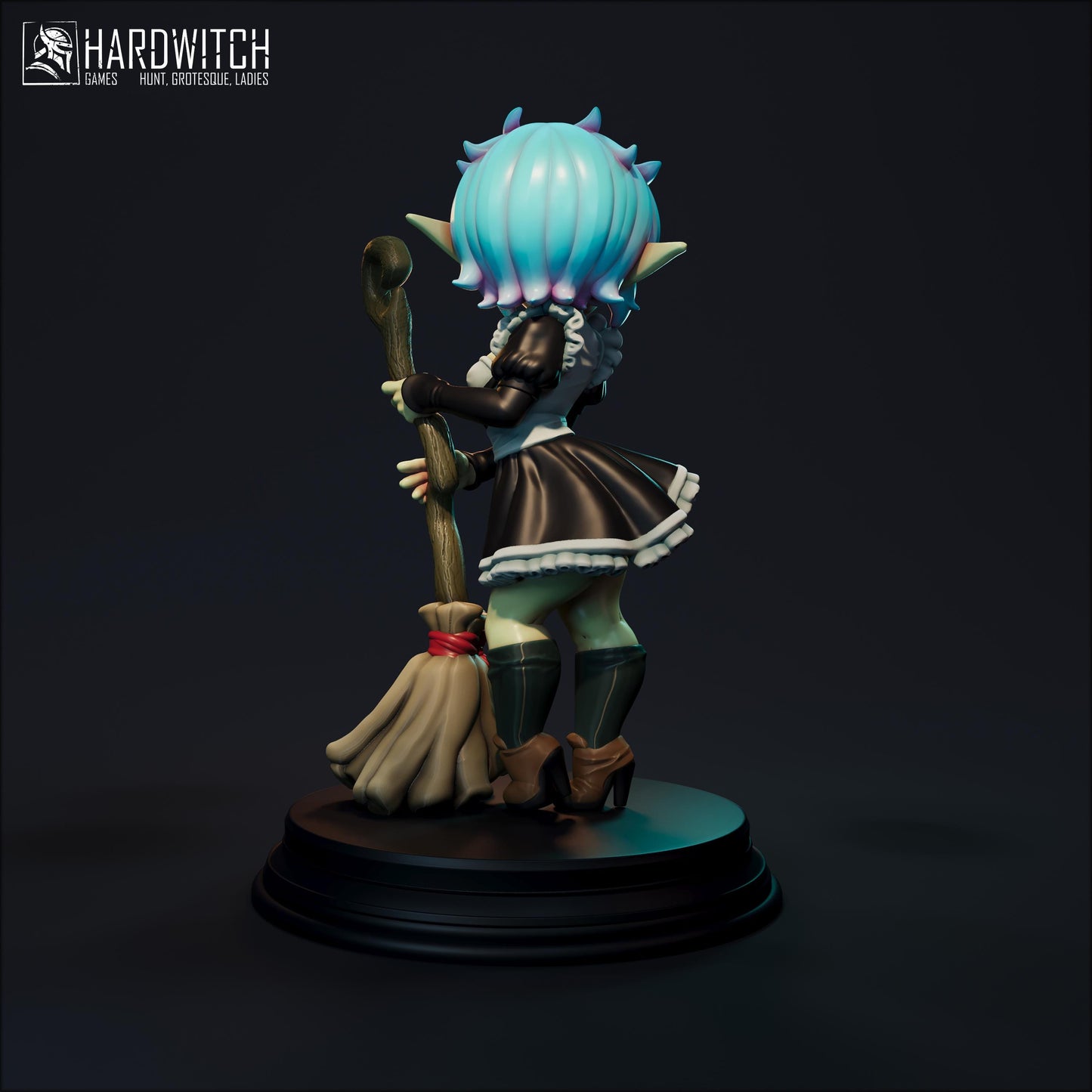Limani Miniature - 28mm / 32mm / 36mm / 75mm - HardWitch Games - Resin Printed Figure for TTRPGs and Board Games