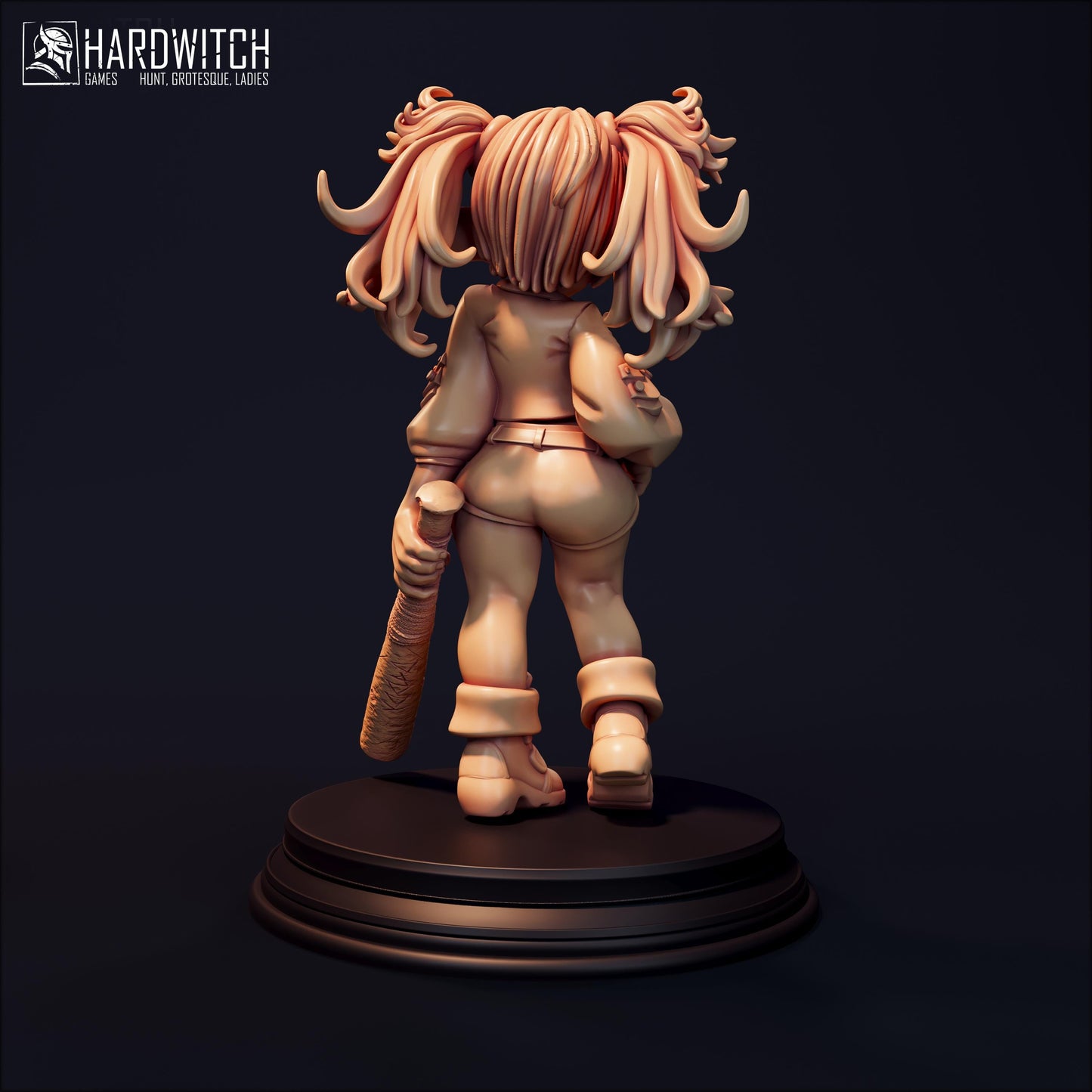 Glenda Miniature (Standard & NSFW) - 28mm / 32mm / 36mm / 75mm - HardWitch Games - Resin Printed Figure for TTRPGs and Board Games