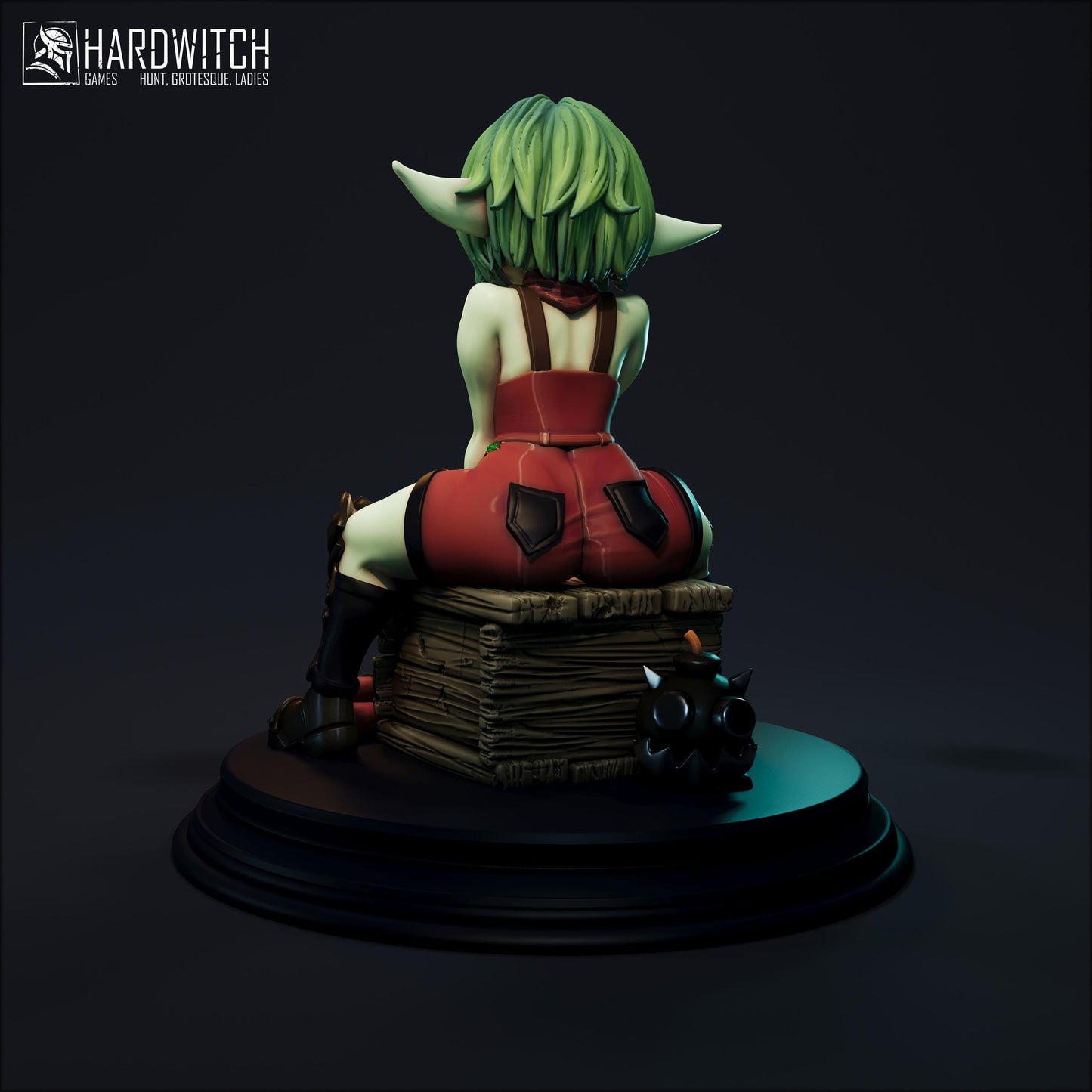Fragga Miniature (Standard & NSFW) - 28mm / 32mm / 36mm / 75mm - HardWitch Games - Resin Printed Figure for TTRPGs and Board Games