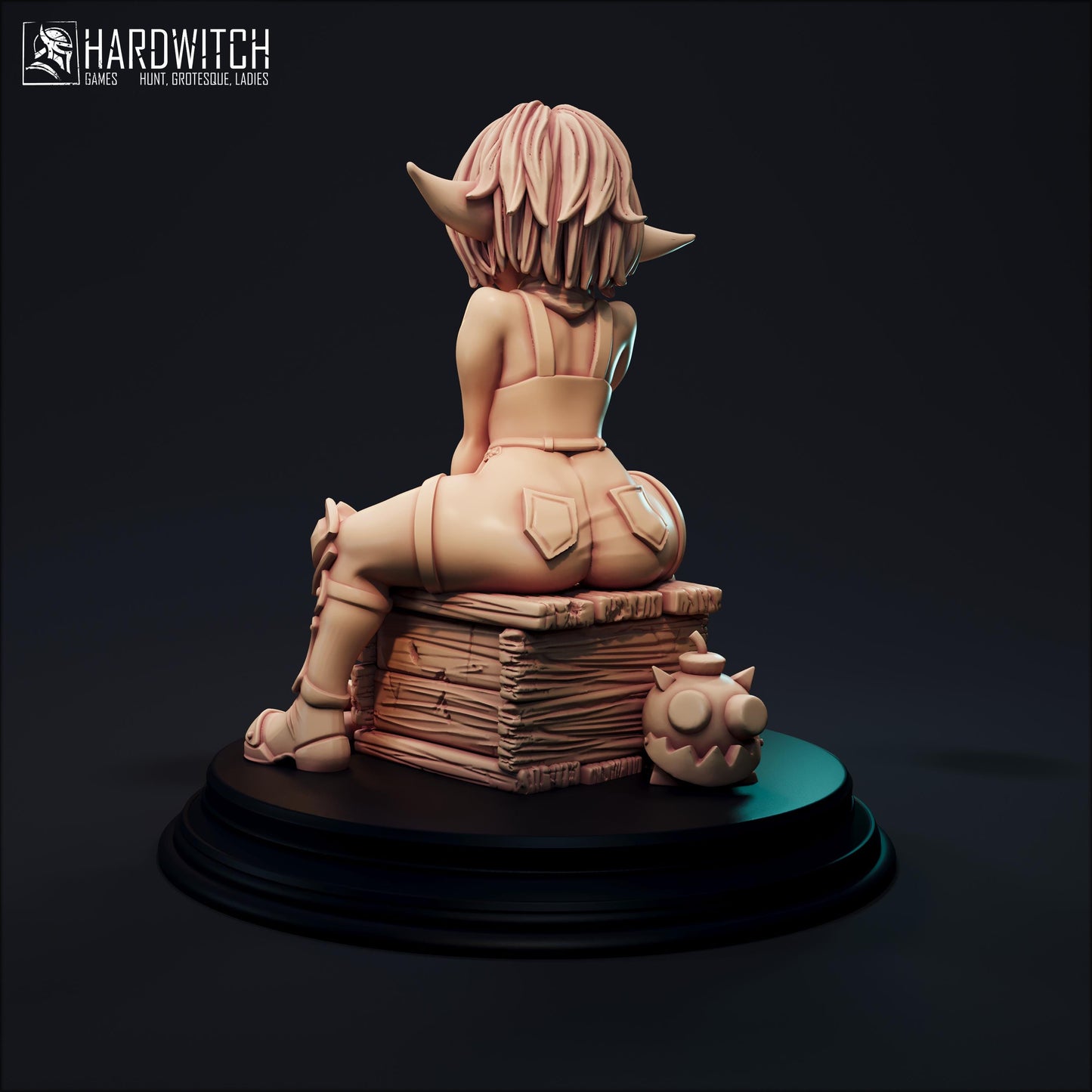 Fragga Miniature (Standard & NSFW) - 28mm / 32mm / 36mm / 75mm - HardWitch Games - Resin Printed Figure for TTRPGs and Board Games