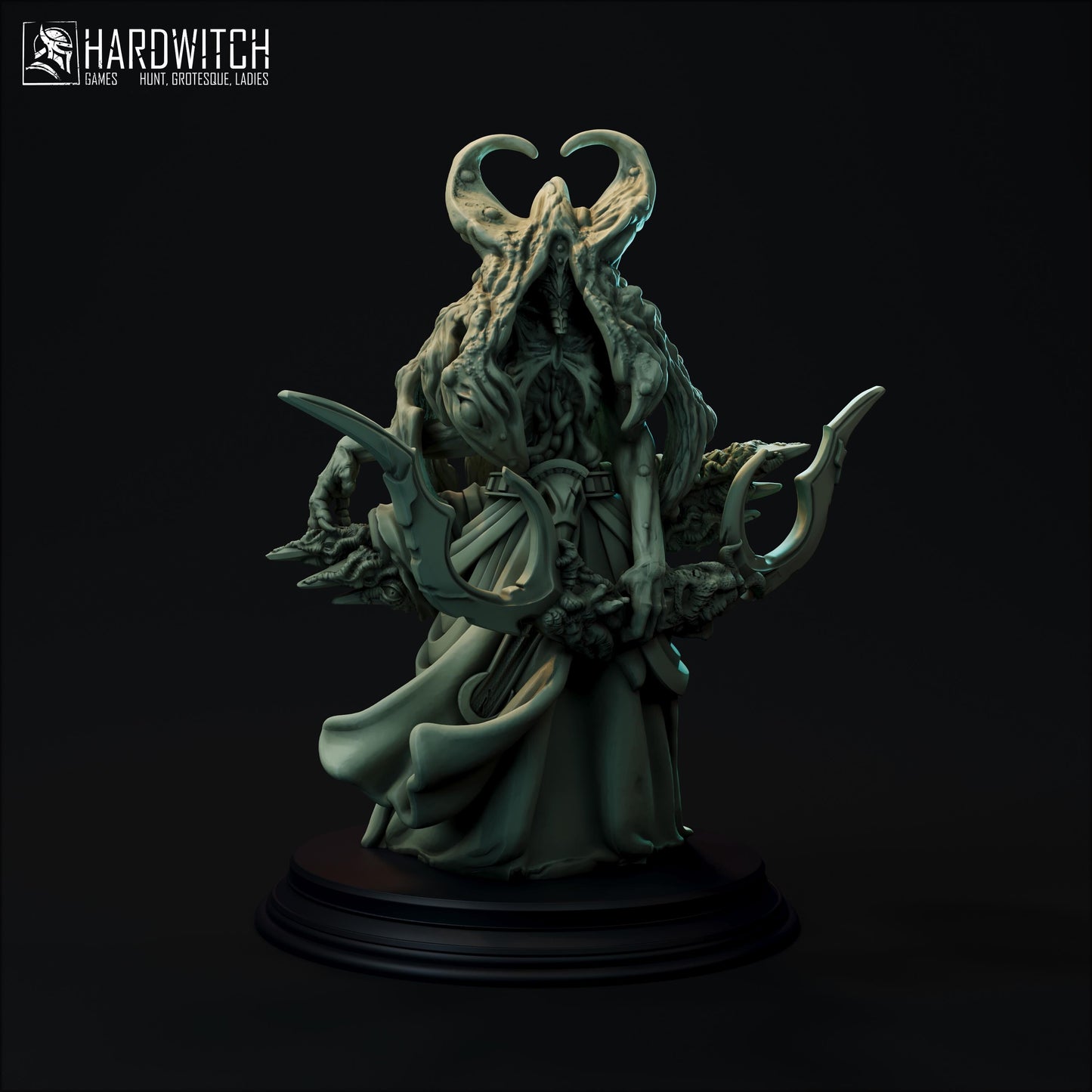 Archer Miniature - 28mm / 32mm / 36mm / 75mm - HardWitch Games - Resin Printed Figure for D&D, TTRPGs, and Board Gaming