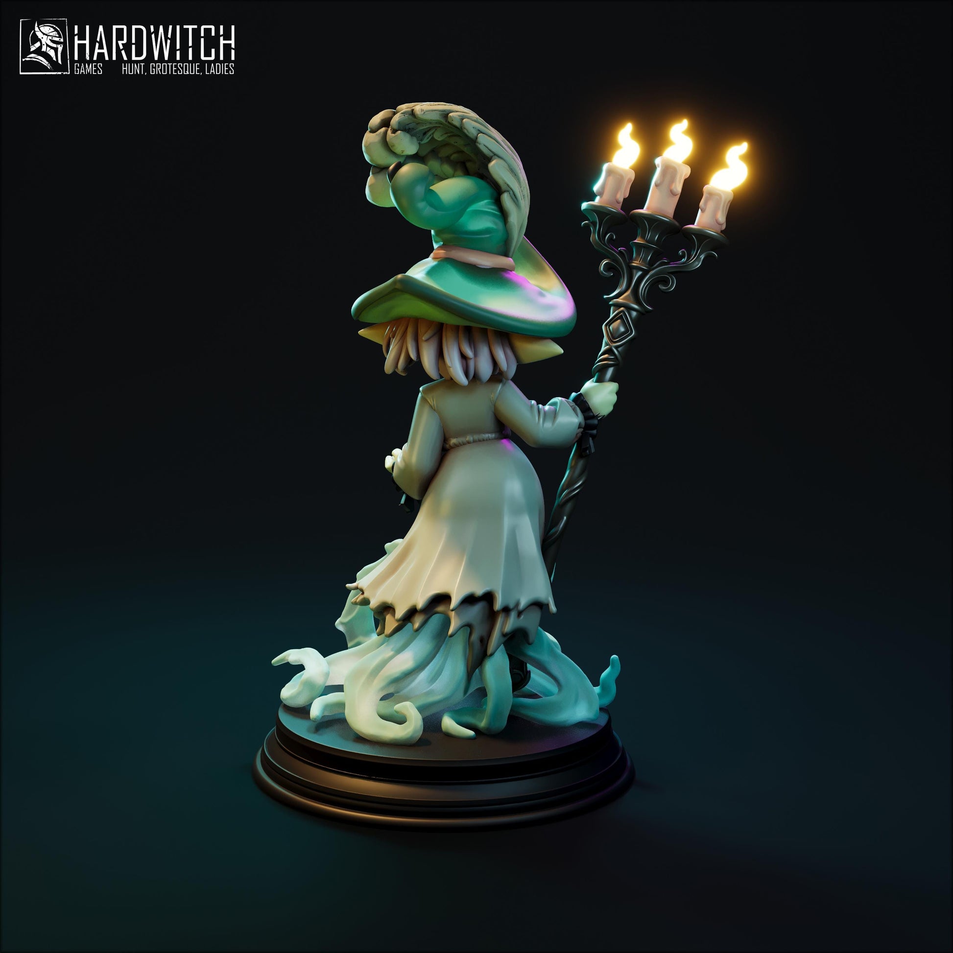 Undy Spectral Miniature (Standard & NSFW) - 28mm / 32mm / 36mm / 75mm - HardWitch Games - Resin Printed Figure for TTRPGs and Board Games