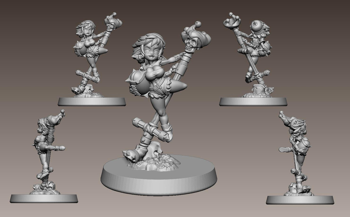Scrappa Sorehead Miniature - 28mm / 32mm / 36mm - LPOMC - Unpainted Resin Printed Figure for D&D, TTRPGs, and Board Games