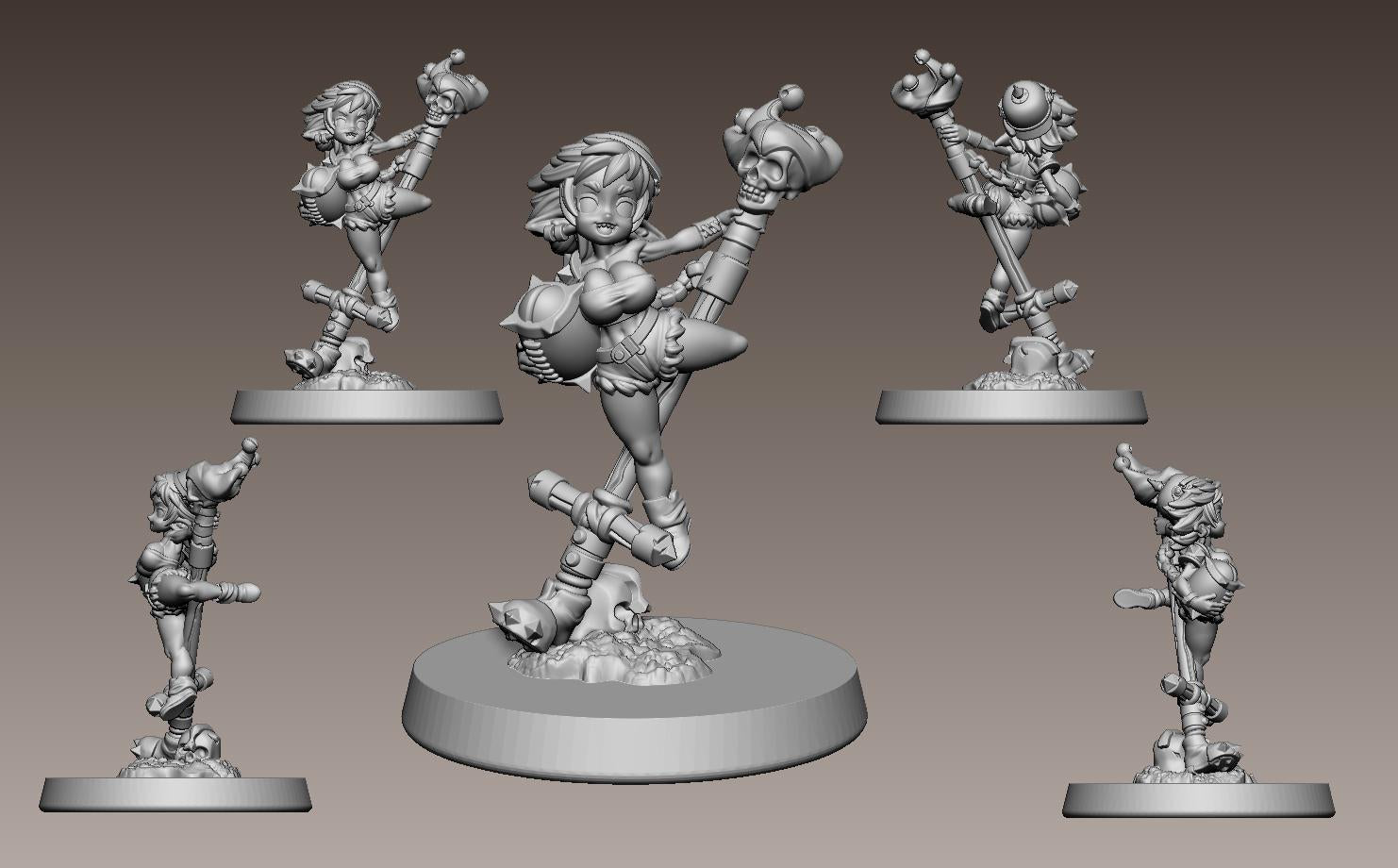 Scrappa Sorehead Miniature - 28mm / 32mm / 36mm - LPOMC - Unpainted Resin Printed Figure for D&D, TTRPGs, and Board Games