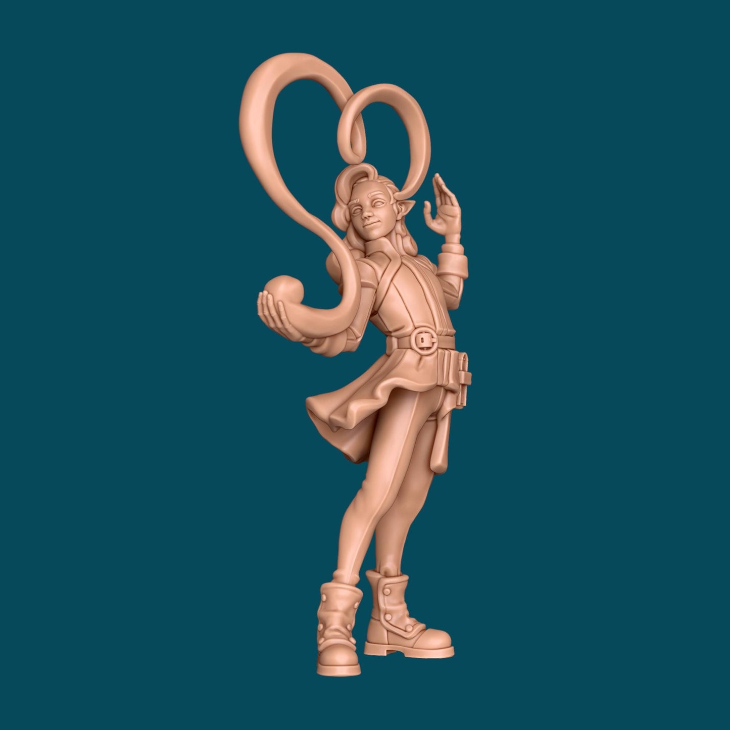 Tango & Syrre Miniature - Awkward Penguin’s Minis - 28mm / 32mm / 36mm - Resin Printed Figure for TTRPGs and Painting