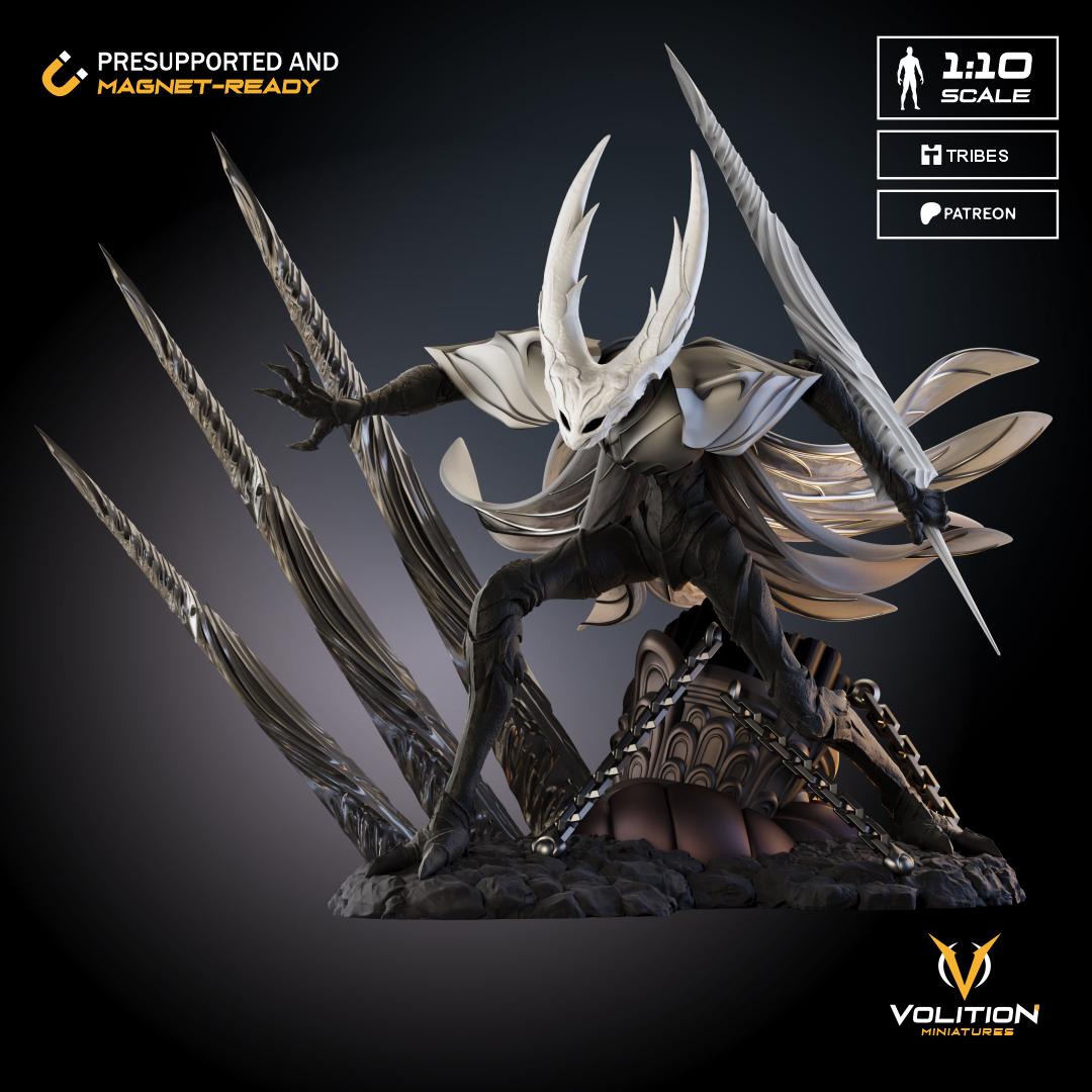Unbreakable Sentinel Figure - 28mm / 32mm / 36mm / 1:10 - Volition Miniatures - Resin Printed Figurine for TTRPGs and Board Games