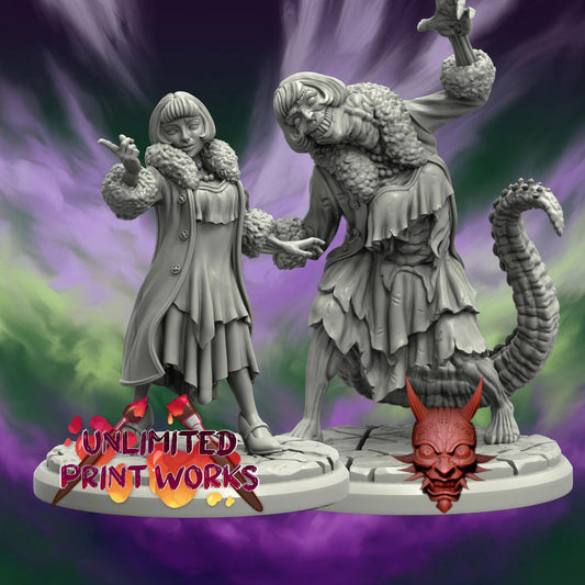 Costume Designer Miniature - 28mm / 32mm / 36mm - Adaevy Creations - Resin Printed Figure for Arkham Horror