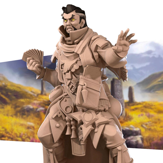 Human Medium Miniature - 28mm / 32mm / 36mm - Bite the Bullet - Resin Printed Figure for D&D, TTRPGs, and Board Games