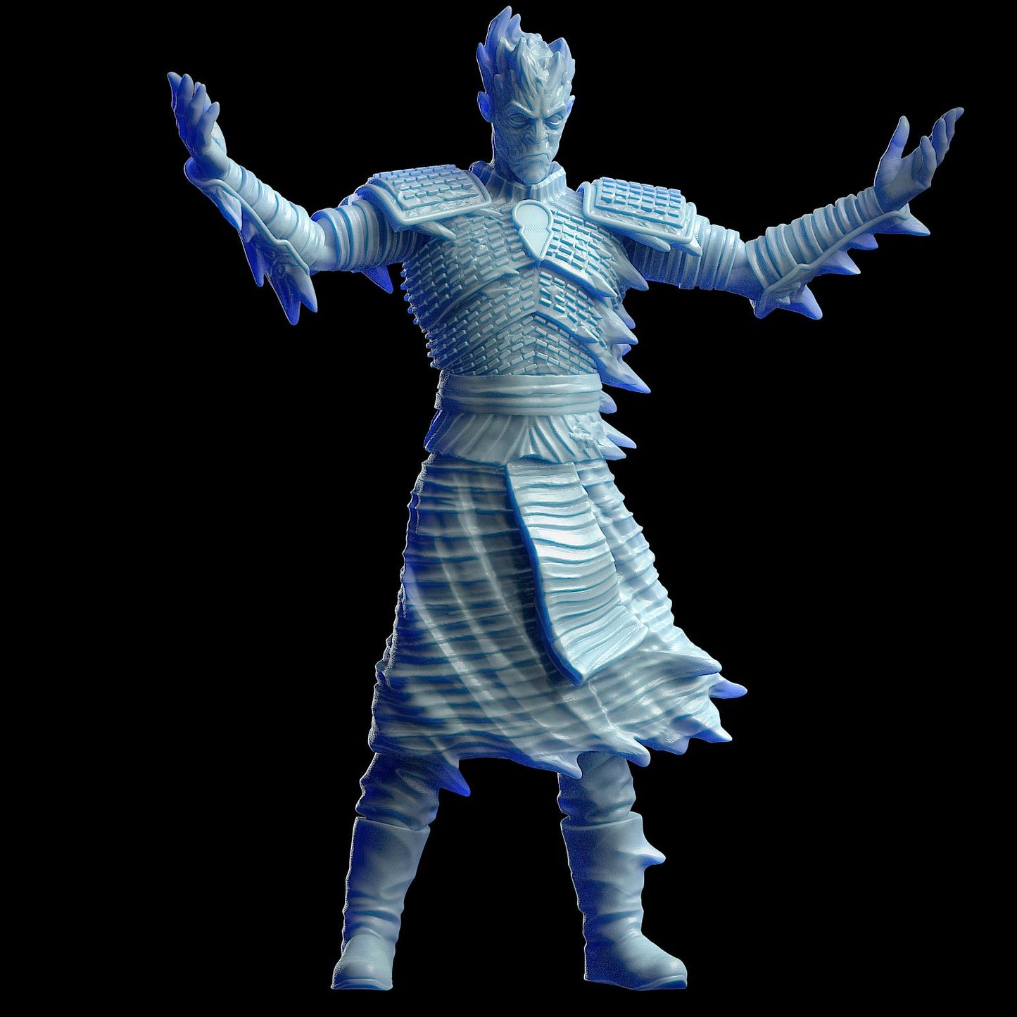 Frozen Zombie Miniature (5 Variations) - 28mm / 32mm / 36mm - VaultZ - Resin Printed Figures for D&D, TTRPGs, Zombicide, and Board Games