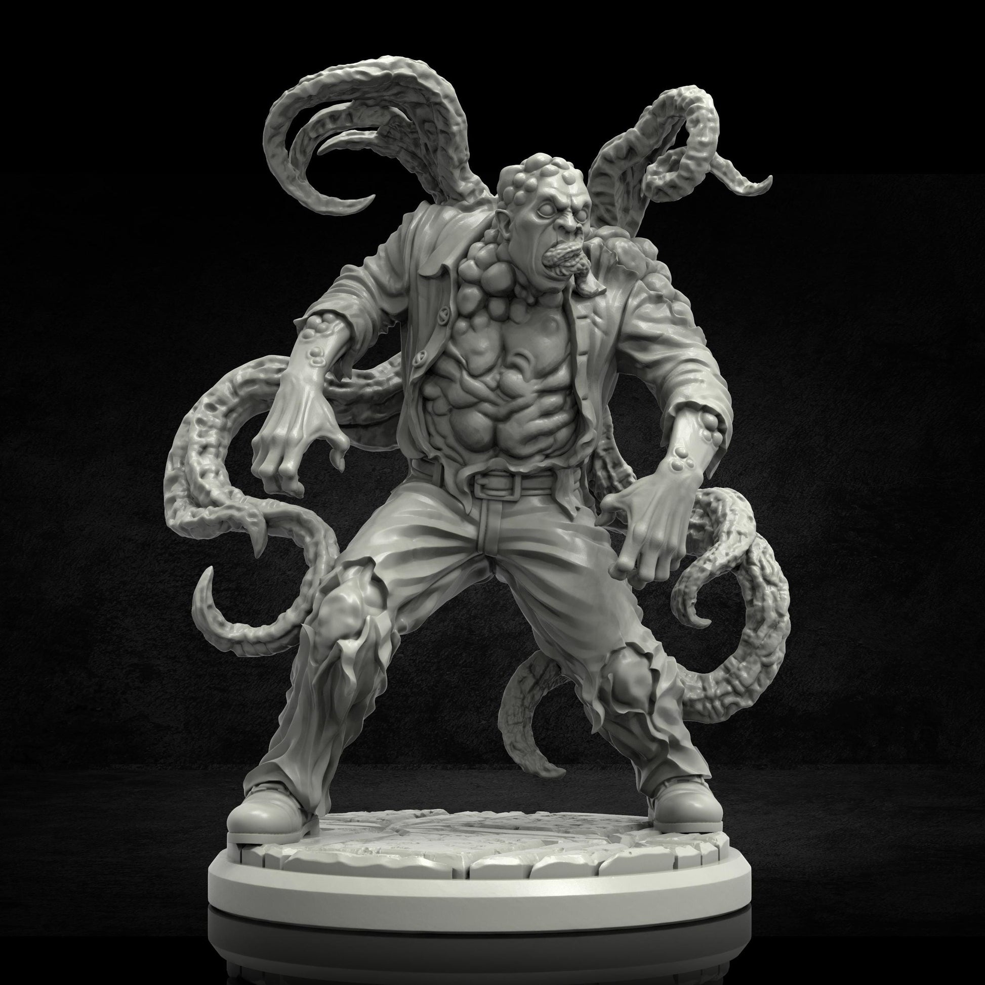 Corpsedweller Miniature - 28mm / 32mm / 36mm - Adaevy Creations - Resin Printed Figure for Arkham Horror