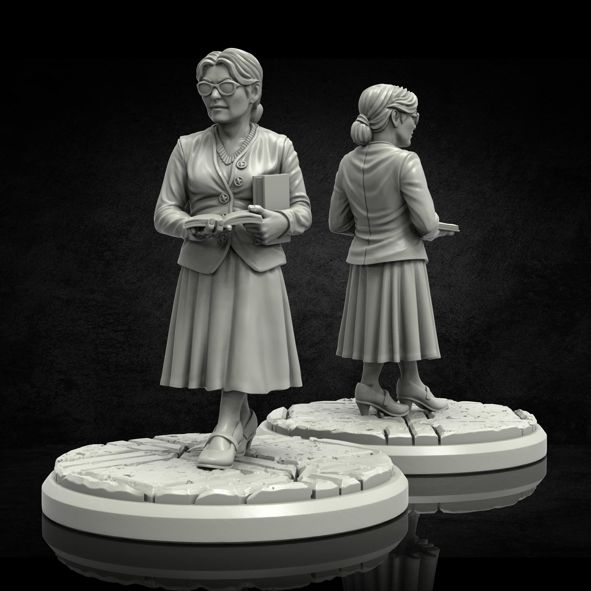 Honor Student Miniature - 28mm / 32mm / 36mm - Adaevy Creations - Resin Printed Figure for Arkham Horror