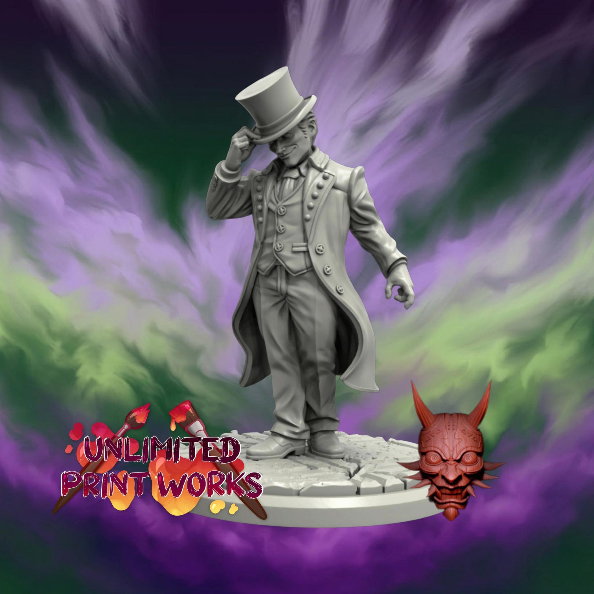 Organist Miniature - 28mm / 32mm / 36mm - Adaevy Creations - Resin Printed Figure for Arkham Horror
