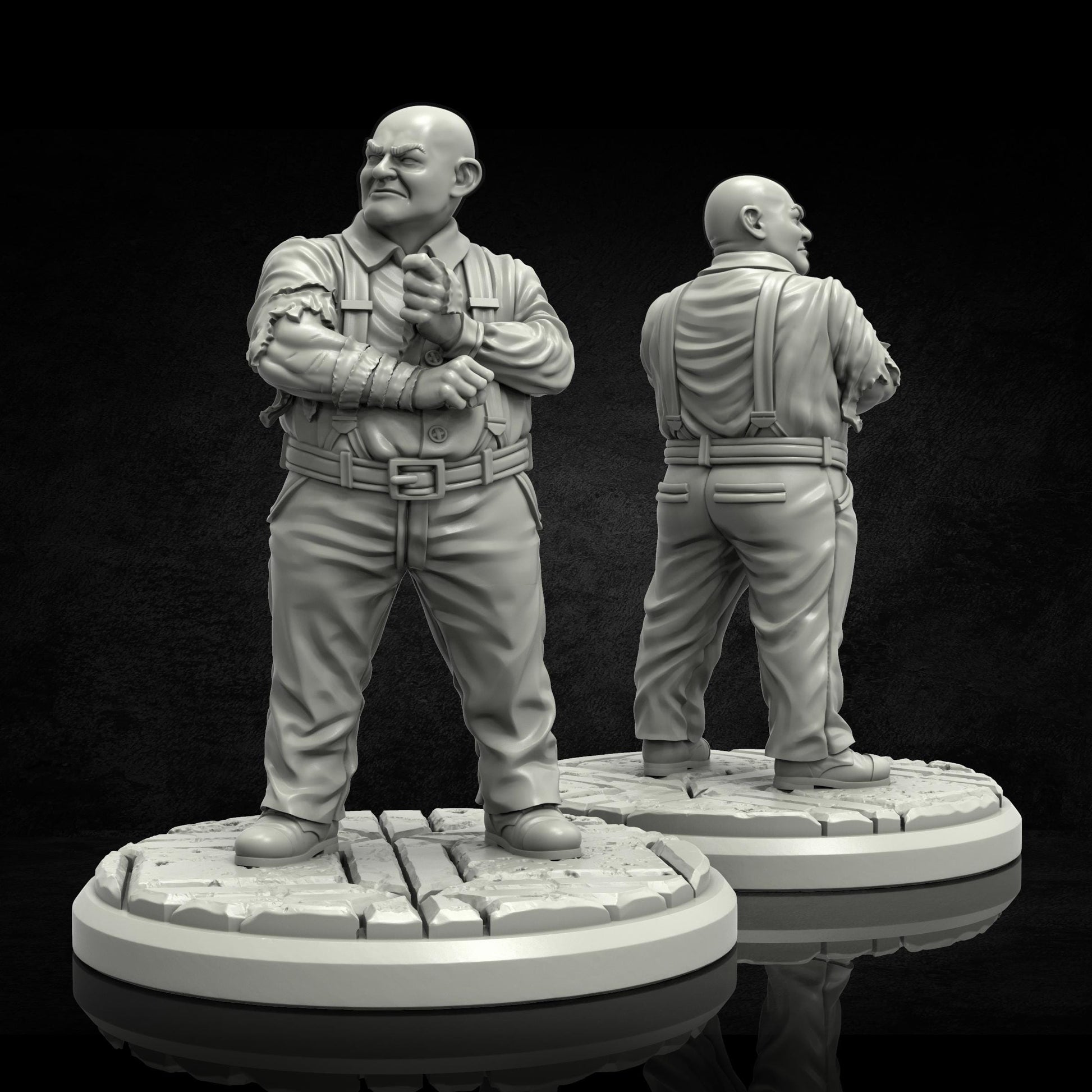 Protector Miniature - 28mm / 32mm / 36mm - Adaevy Creations - Resin Printed Figure for Arkham Horror