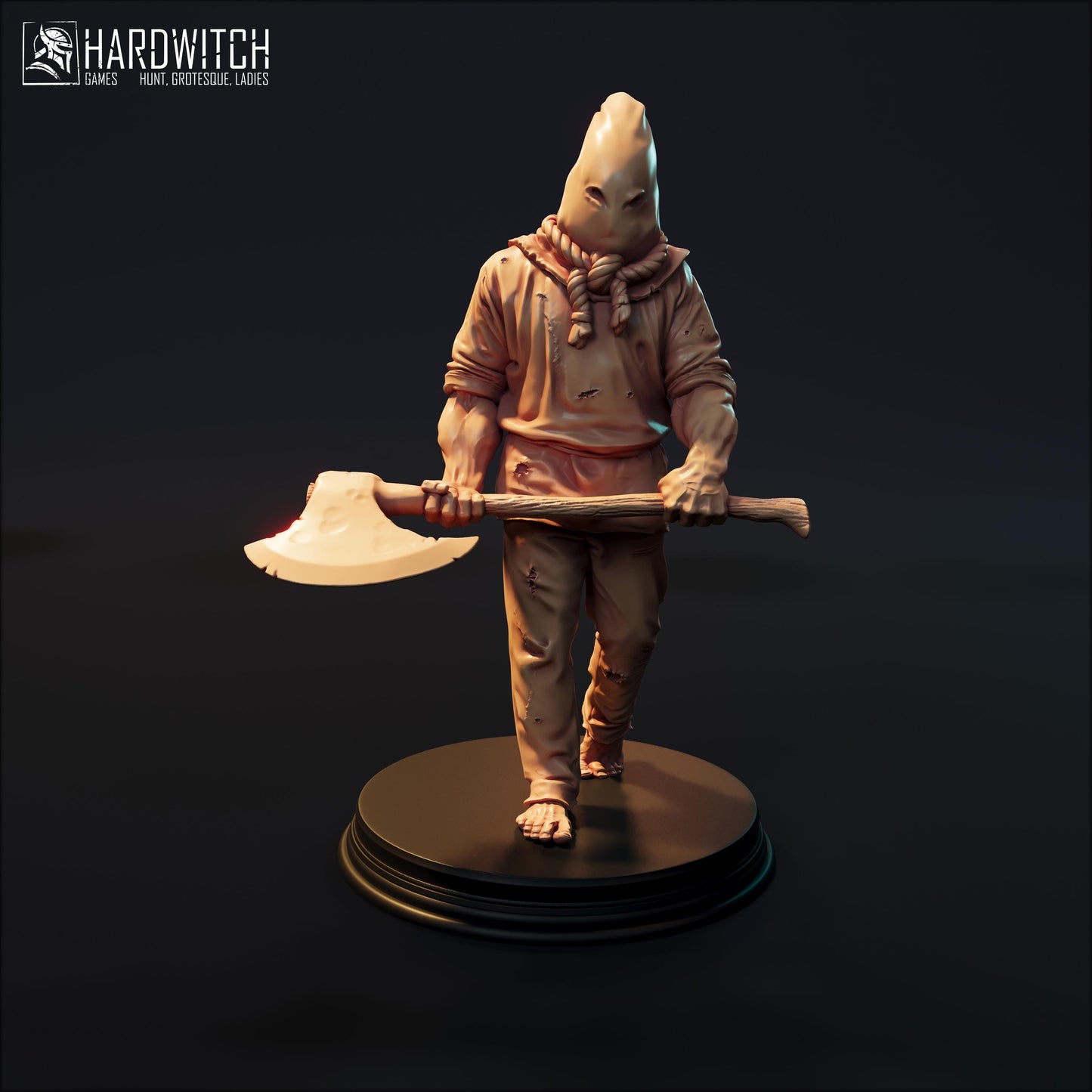 Prisoner Miniature Set - 28mm / 32mm / 36mm - HardWitch Games - Resin Printed Figure for D&D, TTRPGs, and Board Games