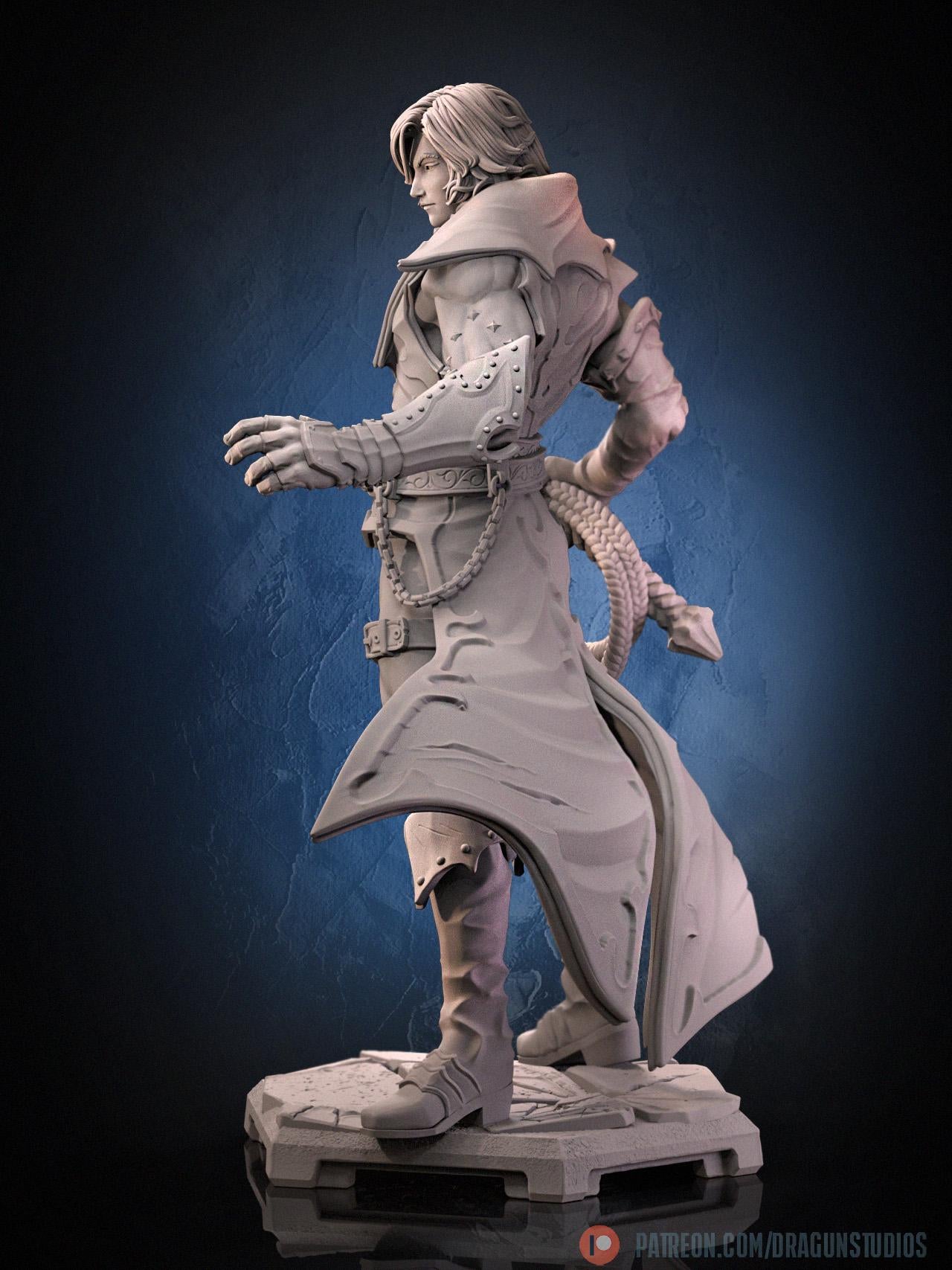 Vampire Knight Miniature - 28mm / 32mm / 36mm / 75mm - DraGun - Resin Printed Figure for TTRPGs and Board Games