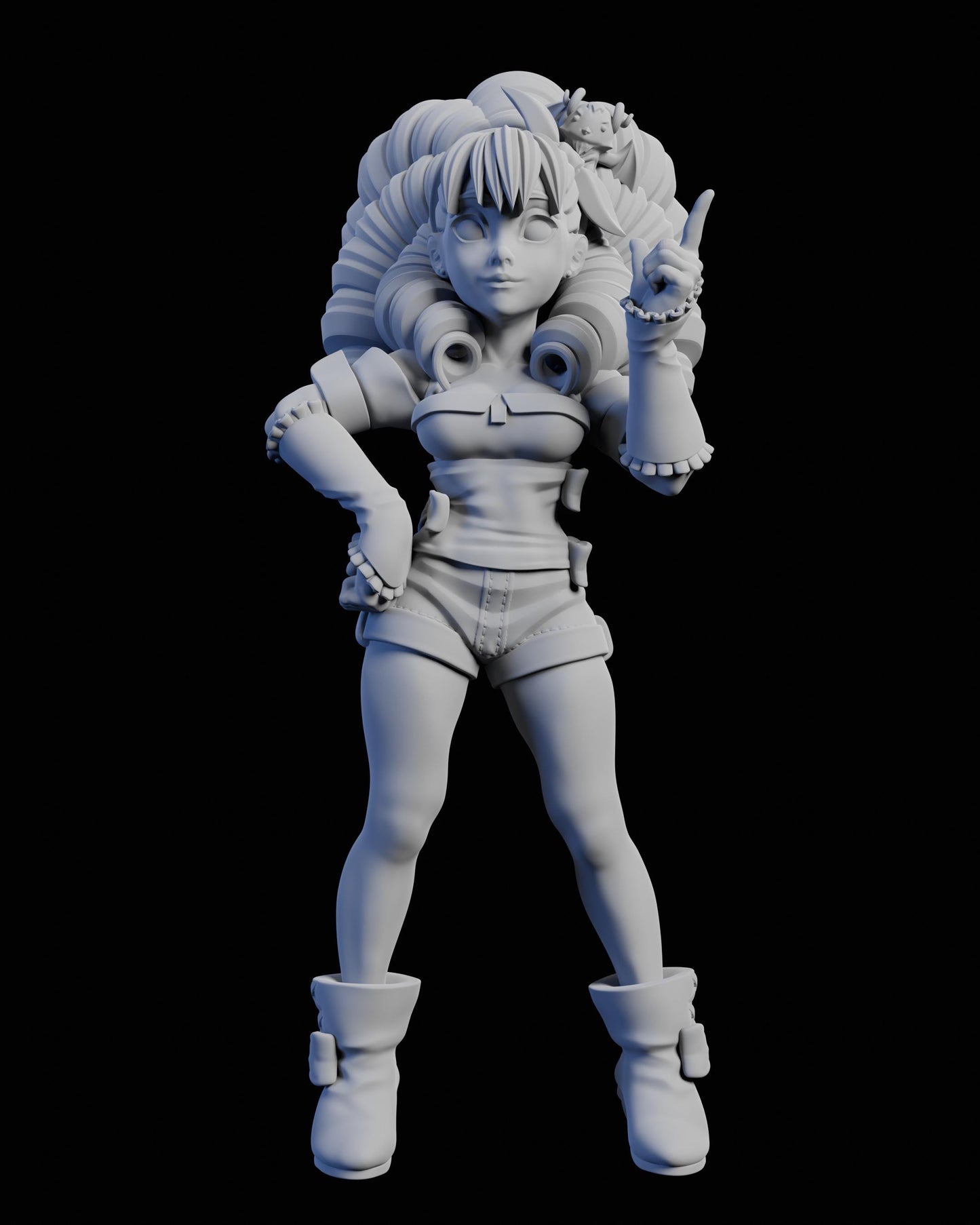 Sorceress Mel Miniature - 28mm / 32mm / 36mm / 75mm - Ethan Savage Studios - Unpainted Resin Printed Figure for D&D, TTRPGs, and Board Games