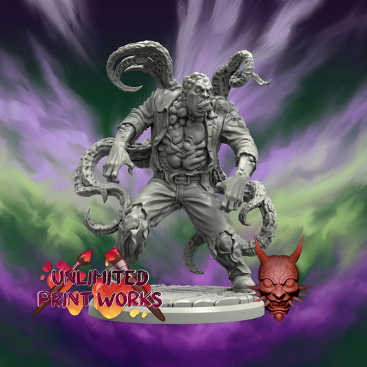 Corpsedweller Miniature - 28mm / 32mm / 36mm - Adaevy Creations - Resin Printed Figure for Arkham Horror