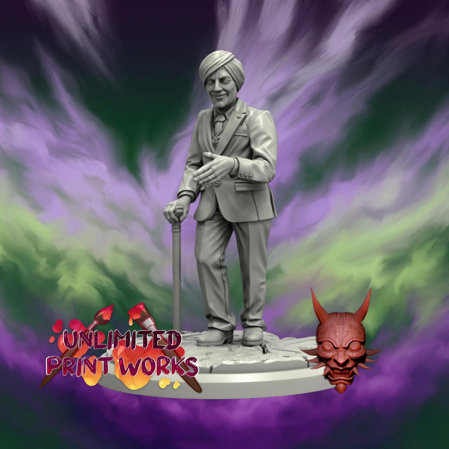 Investor Miniature - 28mm / 32mm / 36mm - Adaevy Creations - Resin Printed Figure for Arkham Horror
