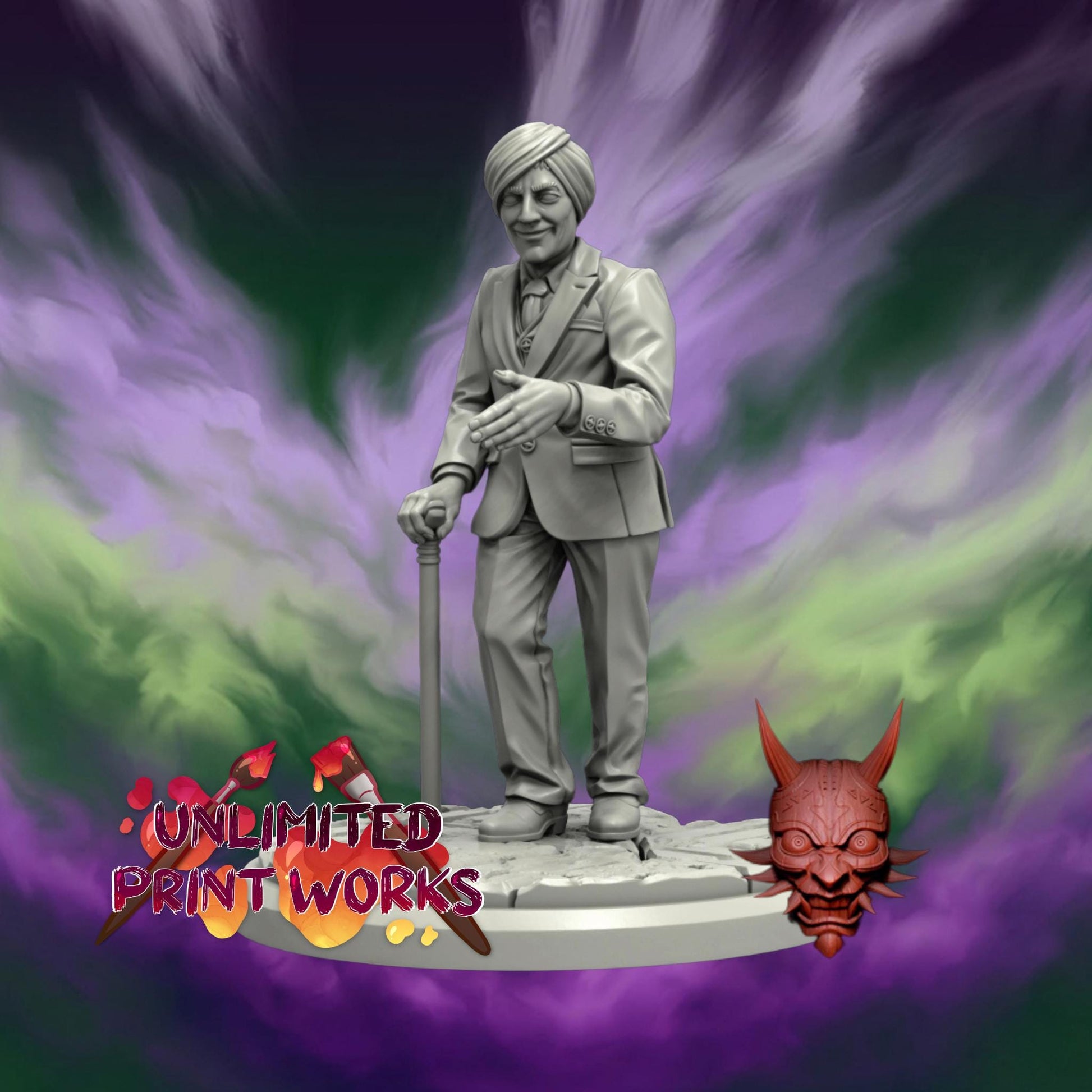 Investor Miniature - 28mm / 32mm / 36mm - Adaevy Creations - Resin Printed Figure for Arkham Horror