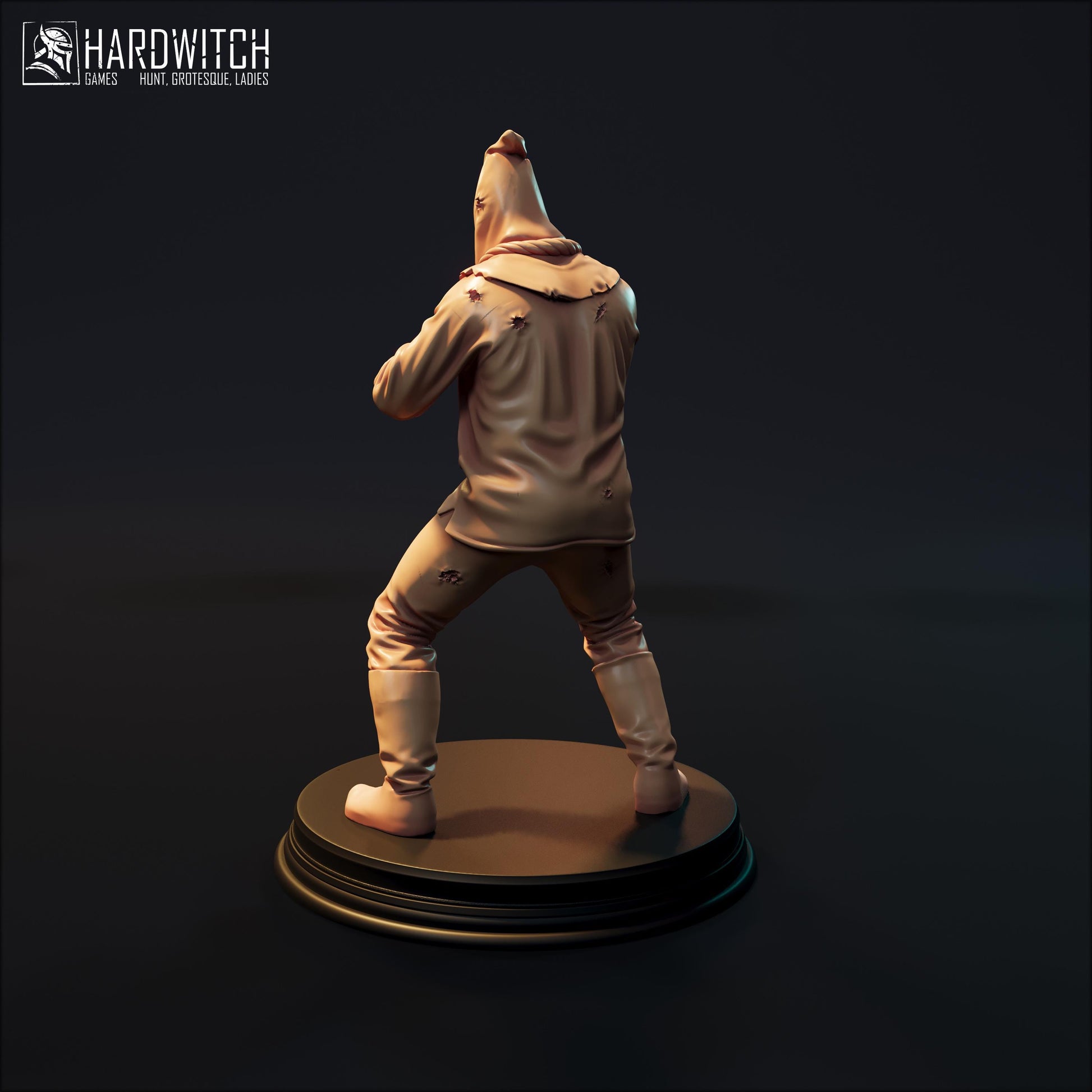 Prisoner Miniature Set - 28mm / 32mm / 36mm - HardWitch Games - Resin Printed Figure for D&D, TTRPGs, and Board Games