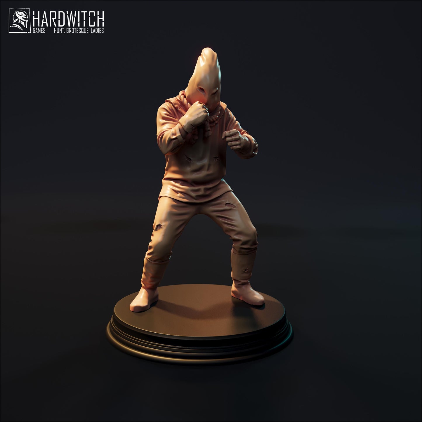 Prisoner Miniature Set - 28mm / 32mm / 36mm - HardWitch Games - Resin Printed Figure for D&D, TTRPGs, and Board Games