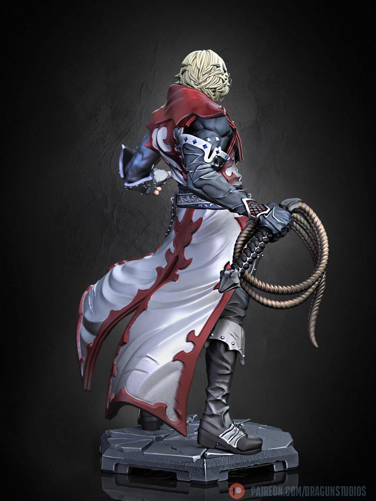 Vampire Knight Miniature - 28mm / 32mm / 36mm / 75mm - DraGun - Resin Printed Figure for TTRPGs and Board Games